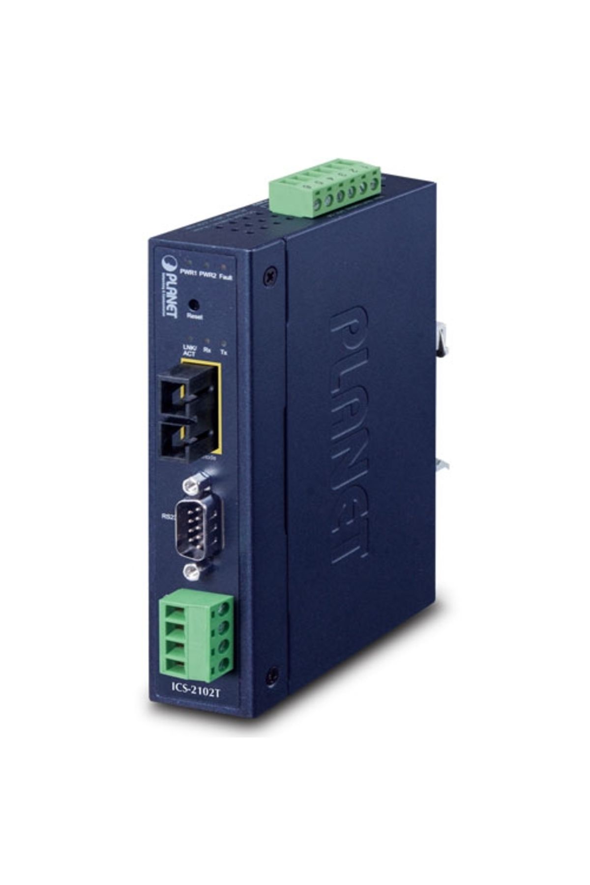 evimdeyokyok IP30 Endüstriyel 1-Port RS232/RS422/RS485 Serial Device Sunucu (IP30 Industrial 1-Port