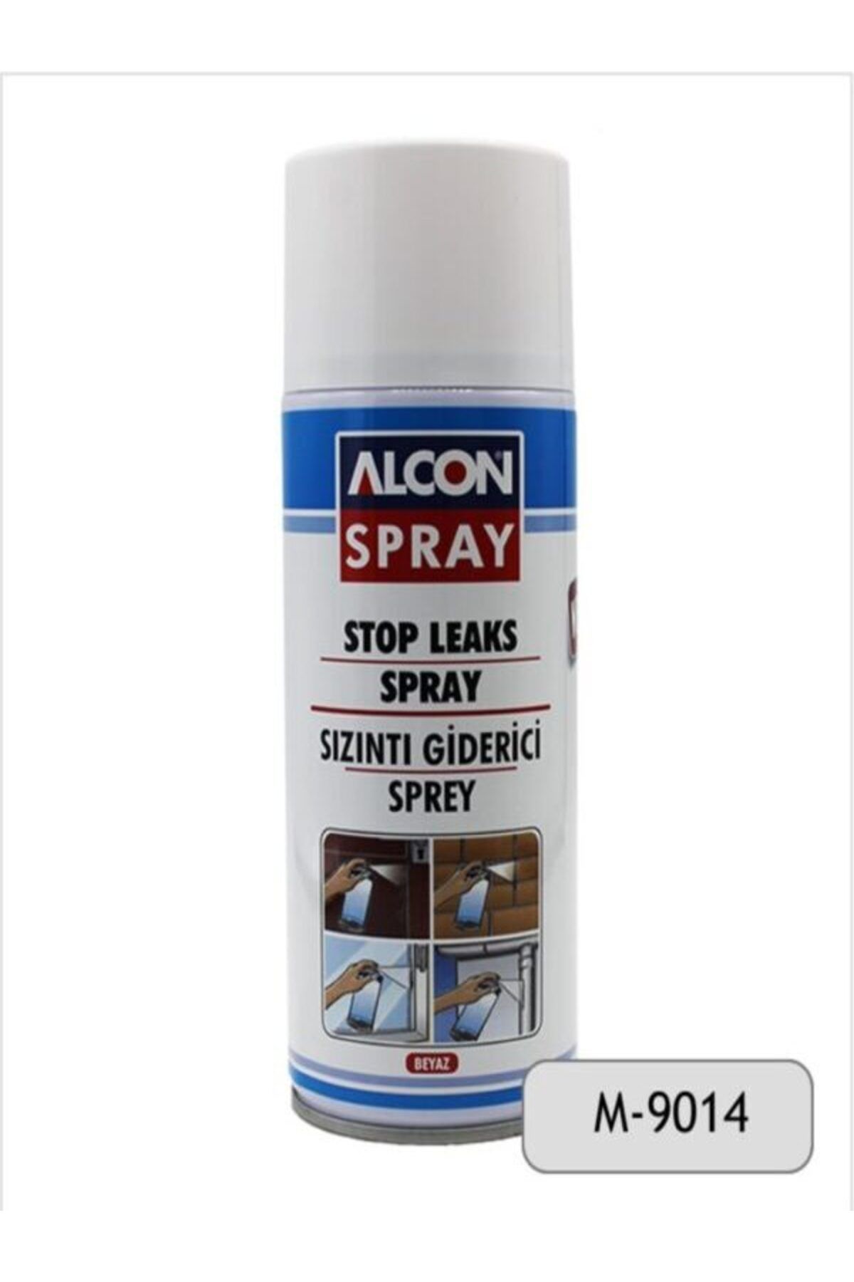 Alcon Su Geçirmez Sızdırmazlık Sprey Beyaz Renk 400ML