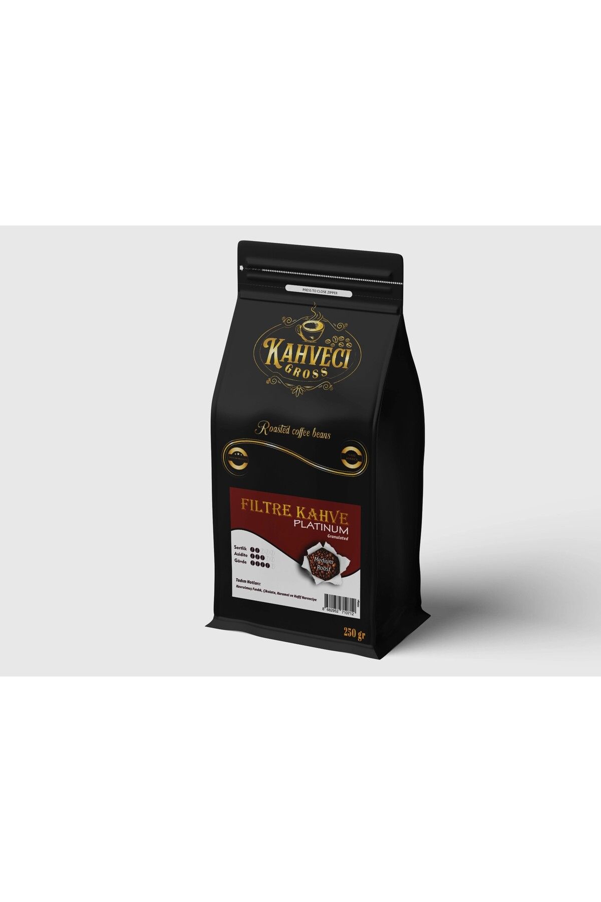 COFFEE FREDDO Filtre Kahve Öğütülmüş Platiınum 250gr