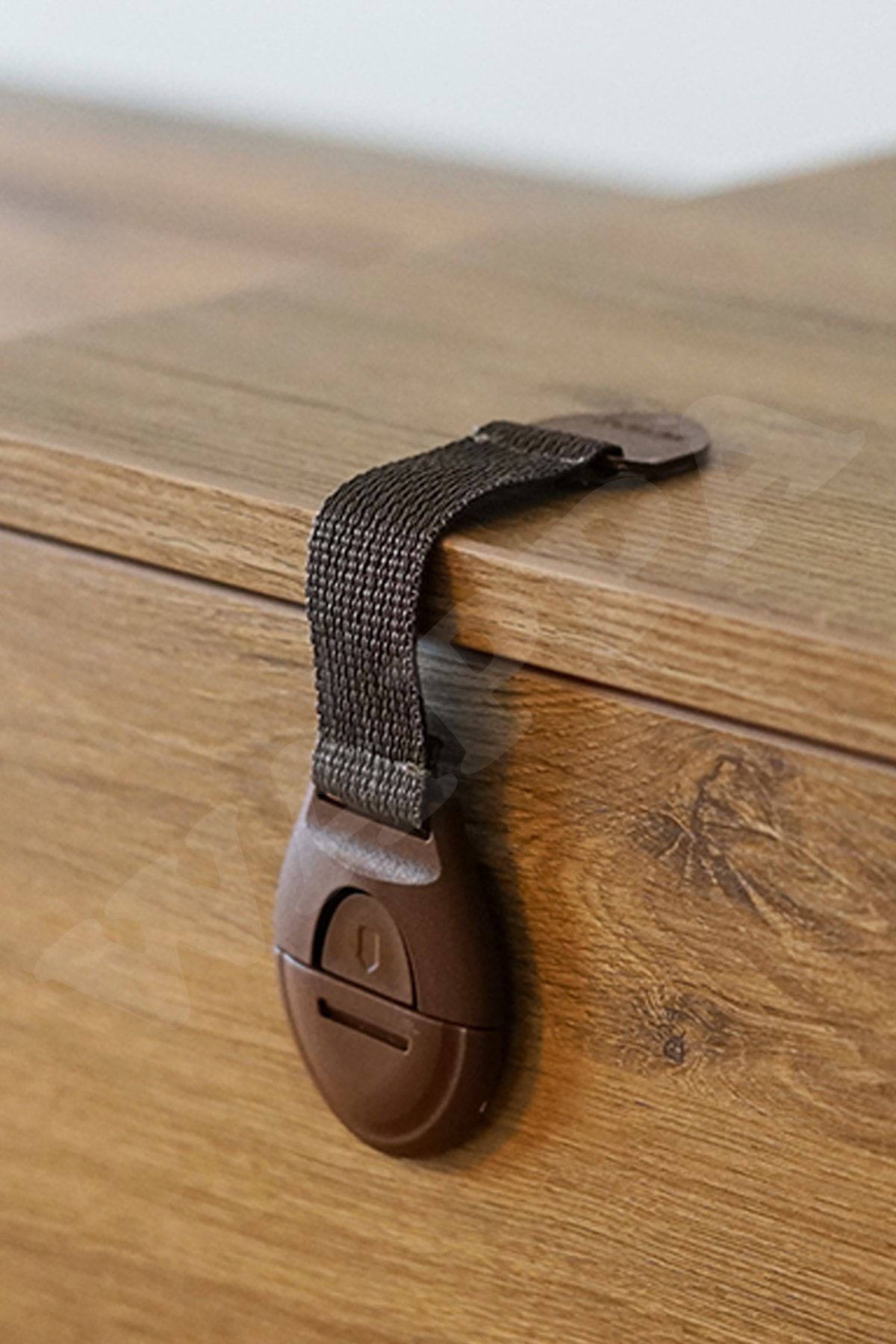 WAPPA Kahverengi Çocuk Bebek Çekmece Ve Dolap Kilidi Bebek Güvenlik Koruma Kilidi 10 Adet fotoğrafı 6 (önizleme)