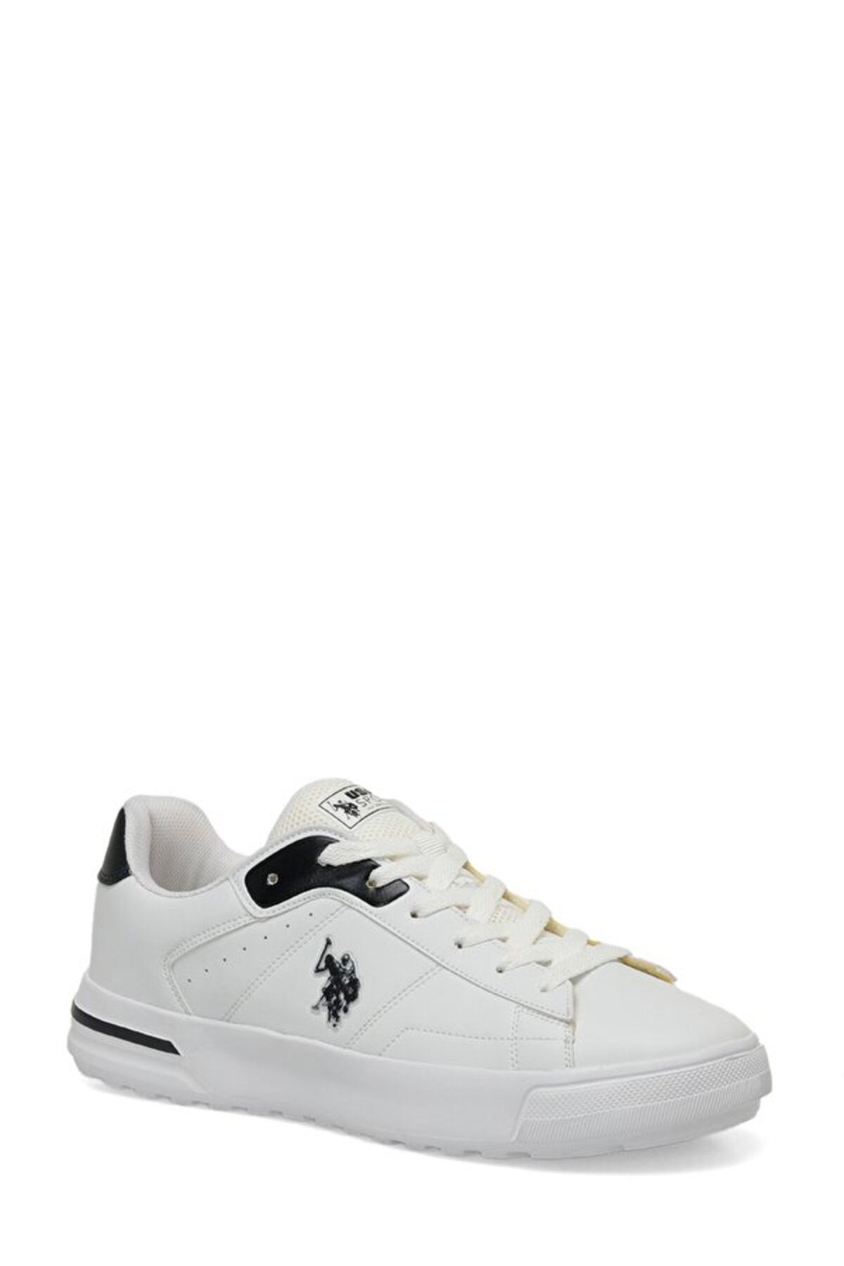 U.S. Polo Assn.-حذاء رياضي رجالي MANGO 4PR باللون الأبيض - تصميم مريح 2