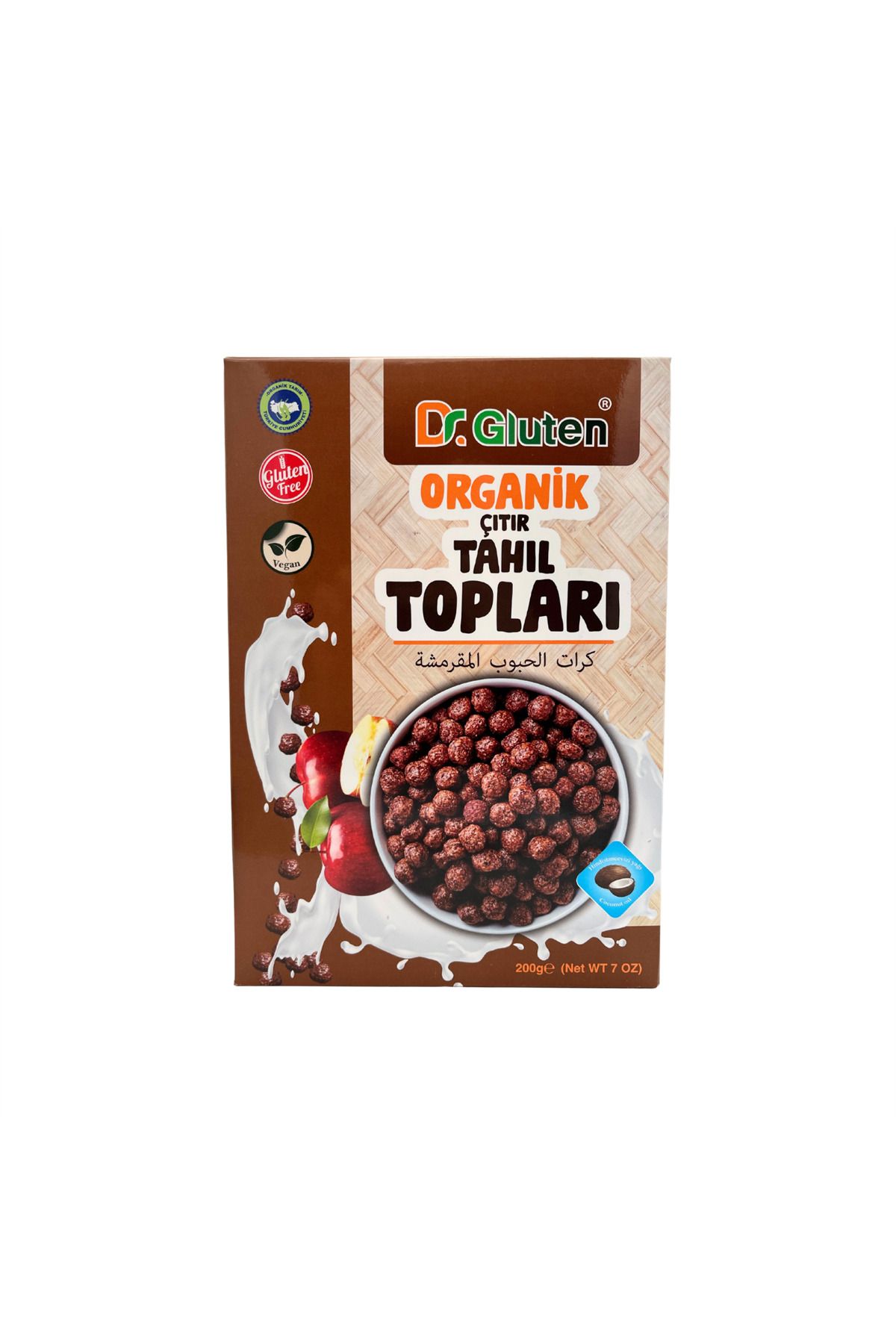 Dr.Gluten Dr Gluten Organik Çıtır Tahıl Topları 200 gr