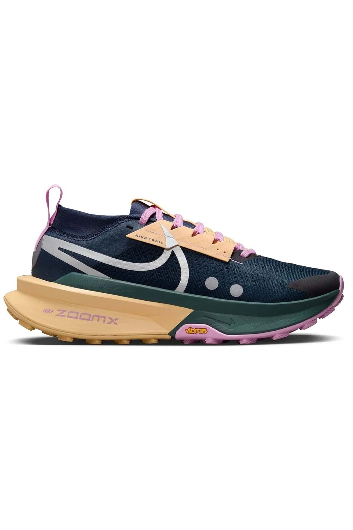 Nike Zoom X Zegama Trail 2 Vibram Kaymaz Taban Fd5191-fd5190 Unisex Spor Ayakkabı Pembe