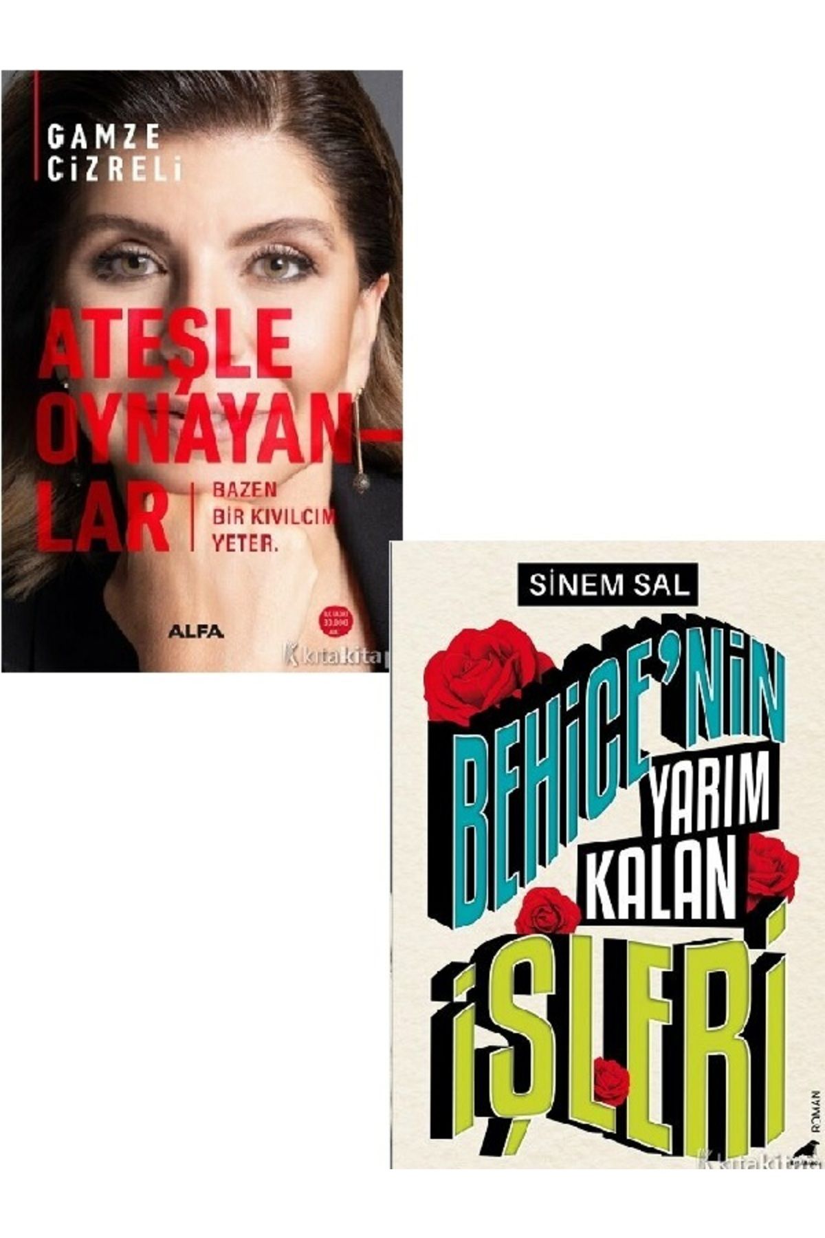 Kronik Kitap Ateşle Oynayanlar - Behice’nin Yarım Kalan İşleri - Sinem Sal - Gamze Cizreli 2 KİTAP SET