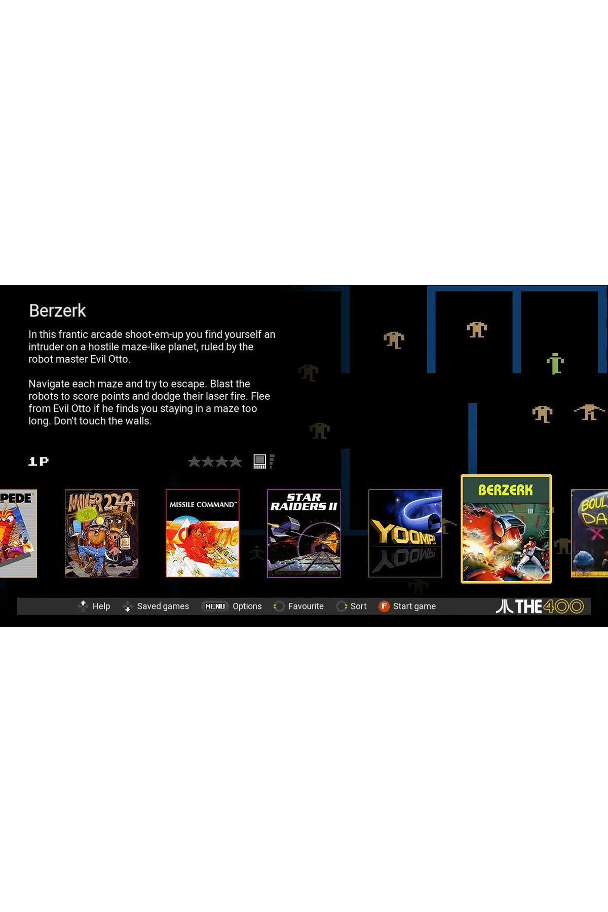 ATARI-Retro Games THE400 Mini 8