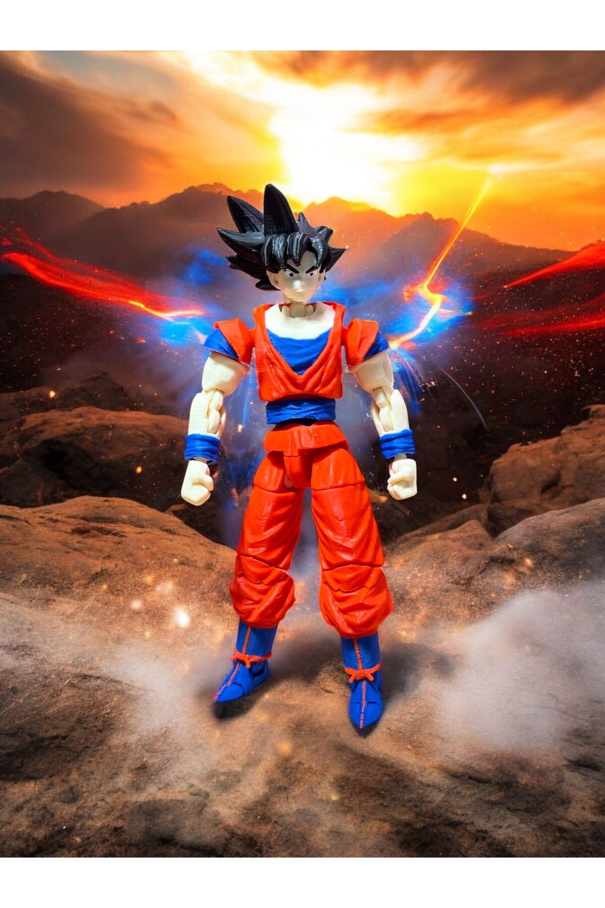 Dummy13-Dragonball Goku Action Figure - Movable Splicing Toy 1 Piece 3