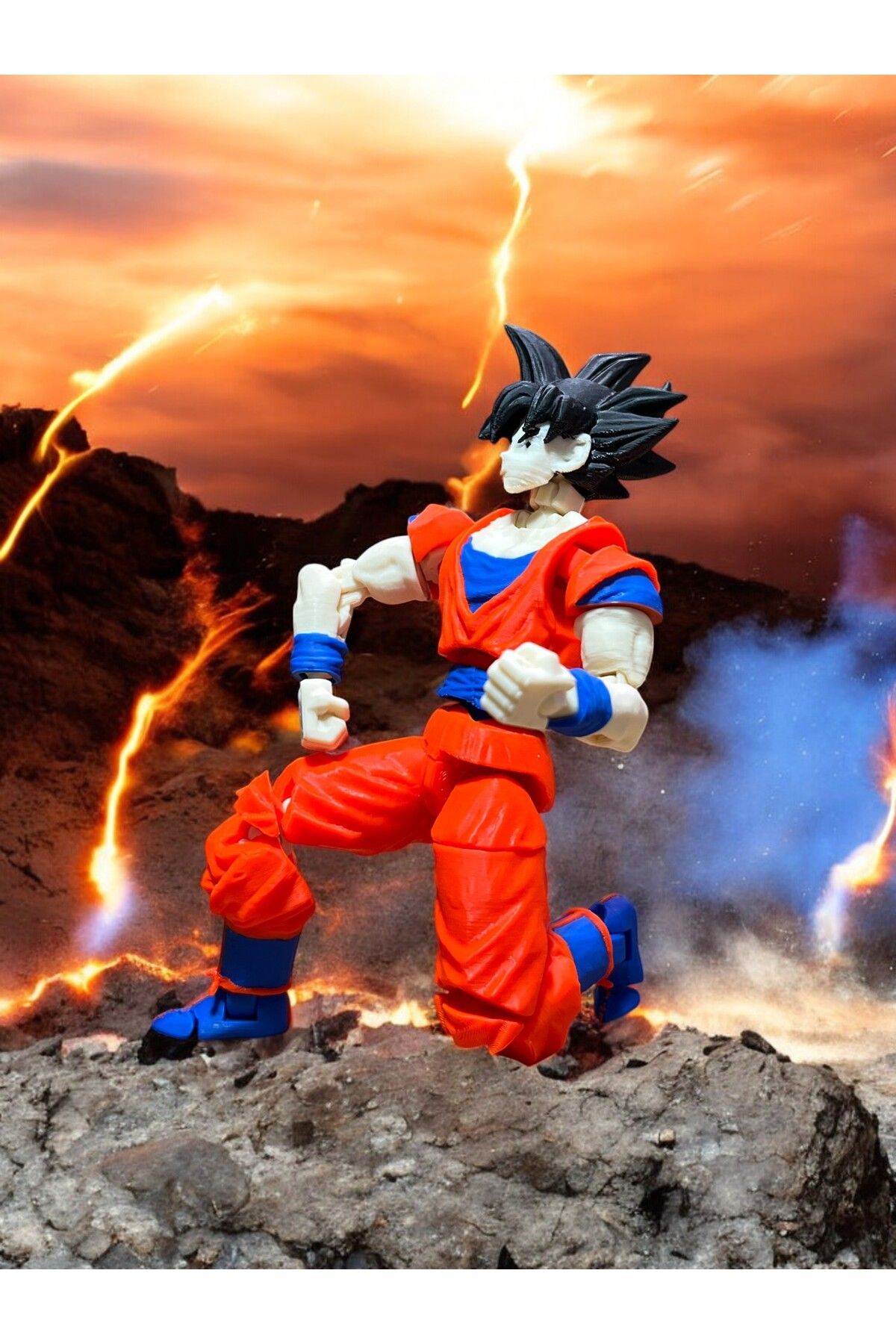 Dummy13-Dragonball Goku Action Figure - Movable Splicing Toy 1 Piece 5