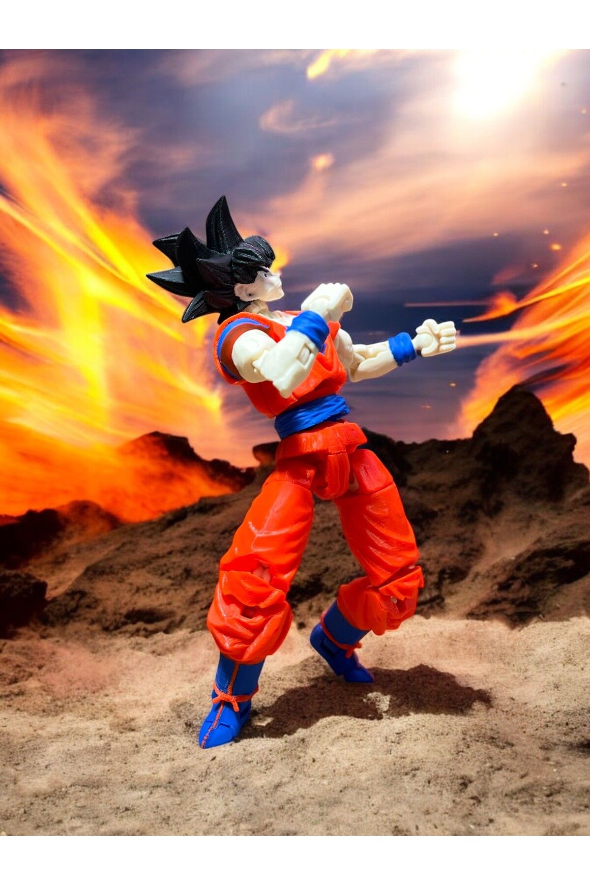 Dummy13-Dragonball Goku Action Figure - Movable Splicing Toy 1 Piece 4