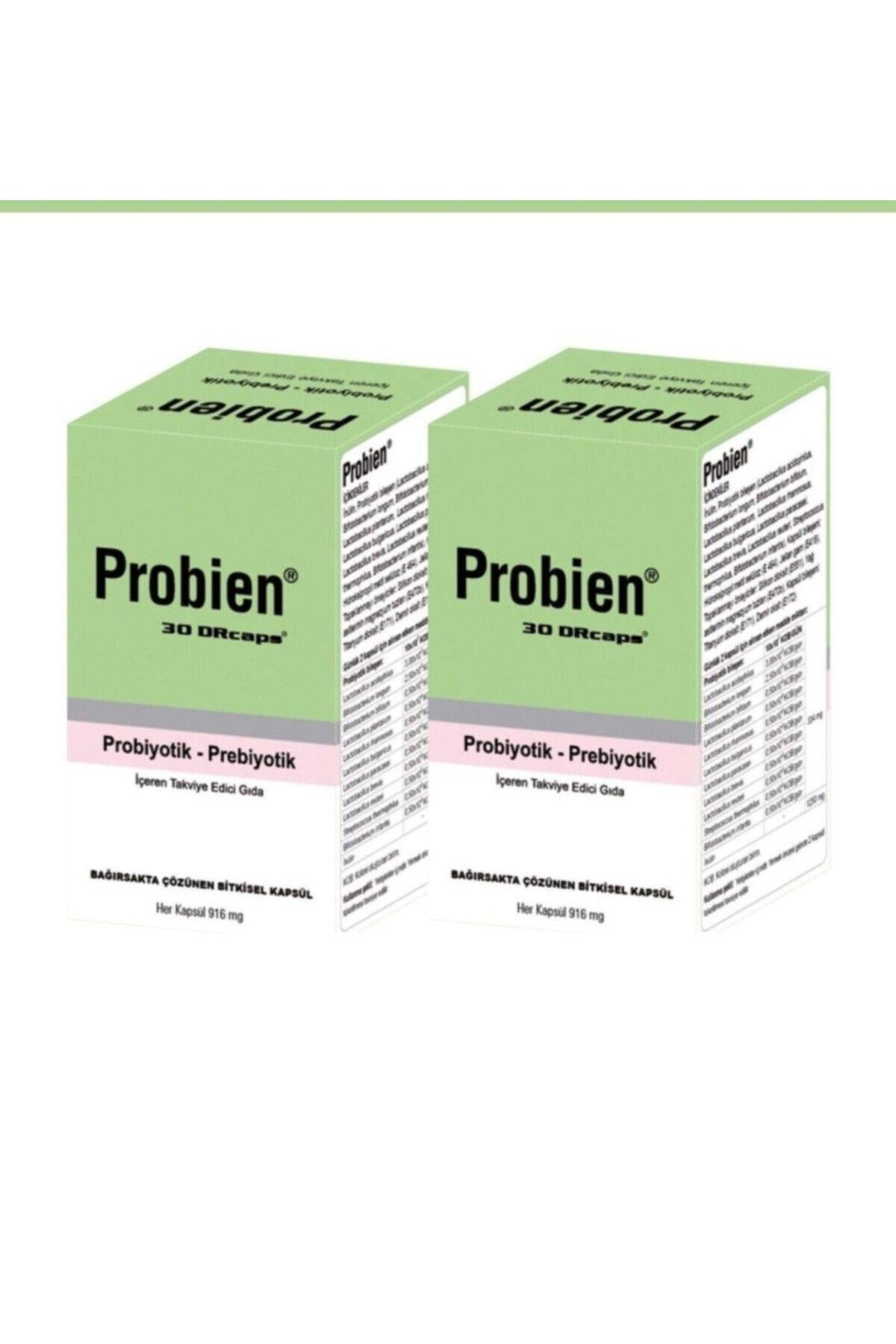 Probien probiyotik prebiyotik kampanyalı ürün ( 30+30) Tablet