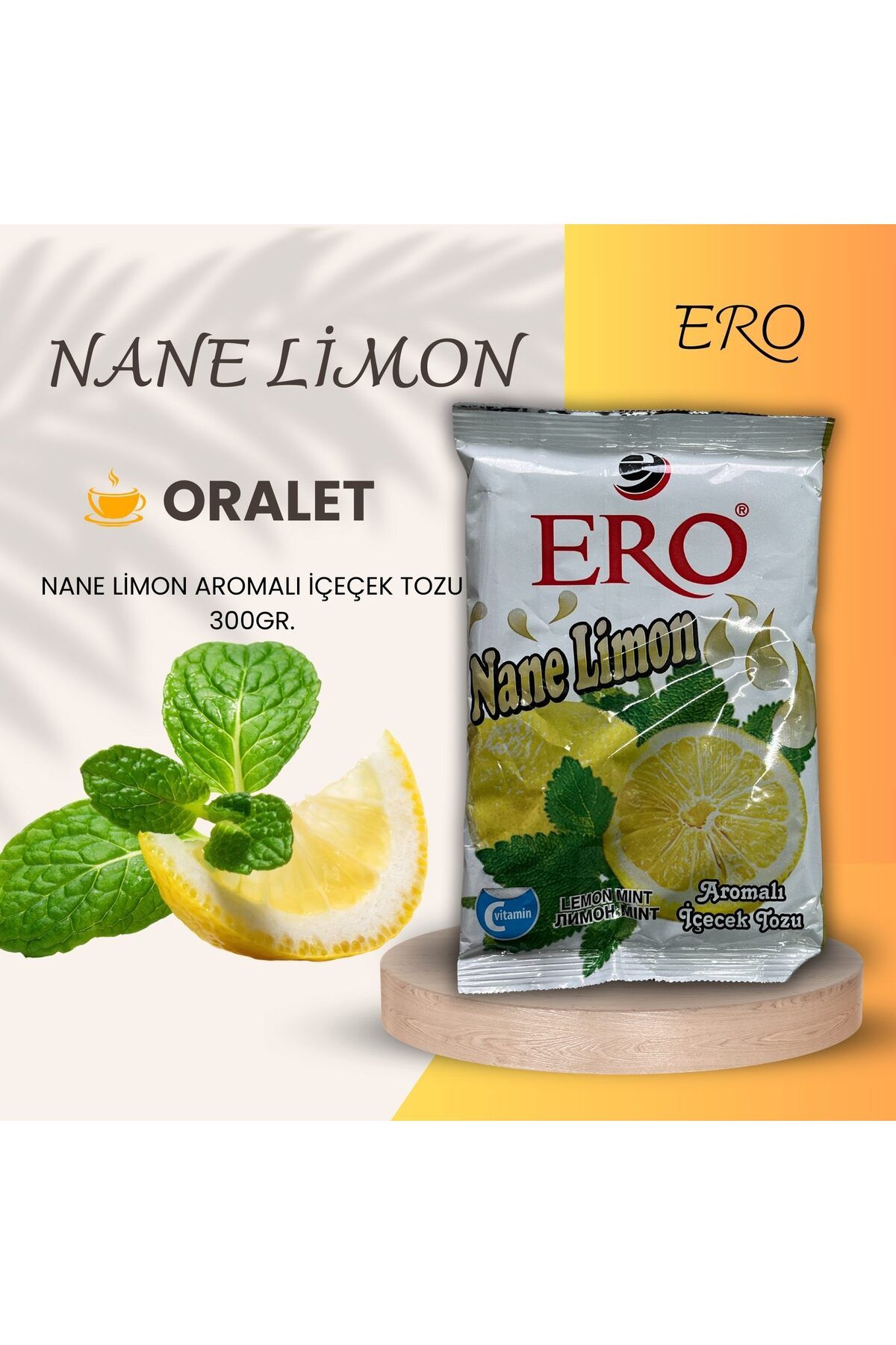 Ero NANE LİMON AROMALI TOZ İÇECEK 300GR.