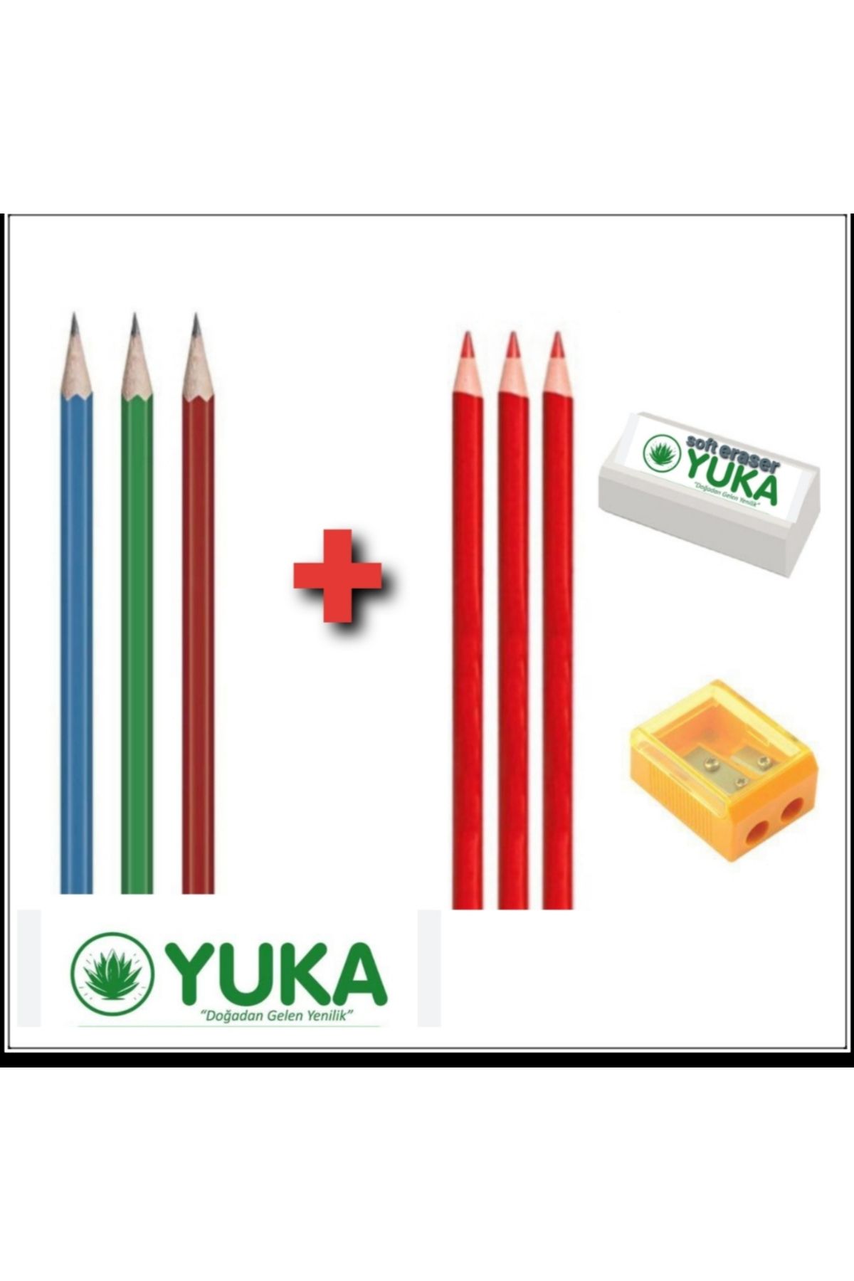 Yuka-Set of 8 Pencils 1