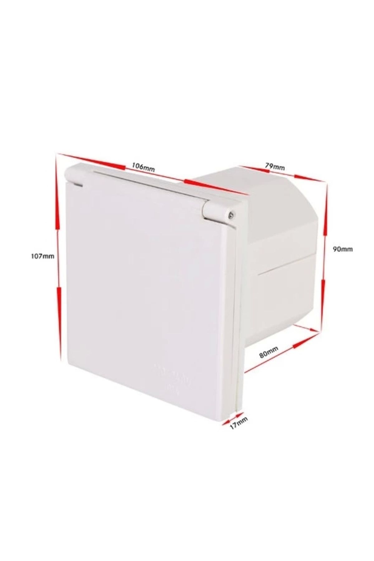 ABL-White Cee Ip44 220v Built-in Recessed Caravan - Electrical Input 5