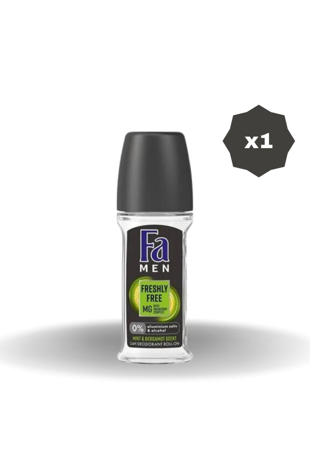 Fa FRESHLY FREE MINT&BERGAMOT ROLL-ON 50ML - (1 ADET)