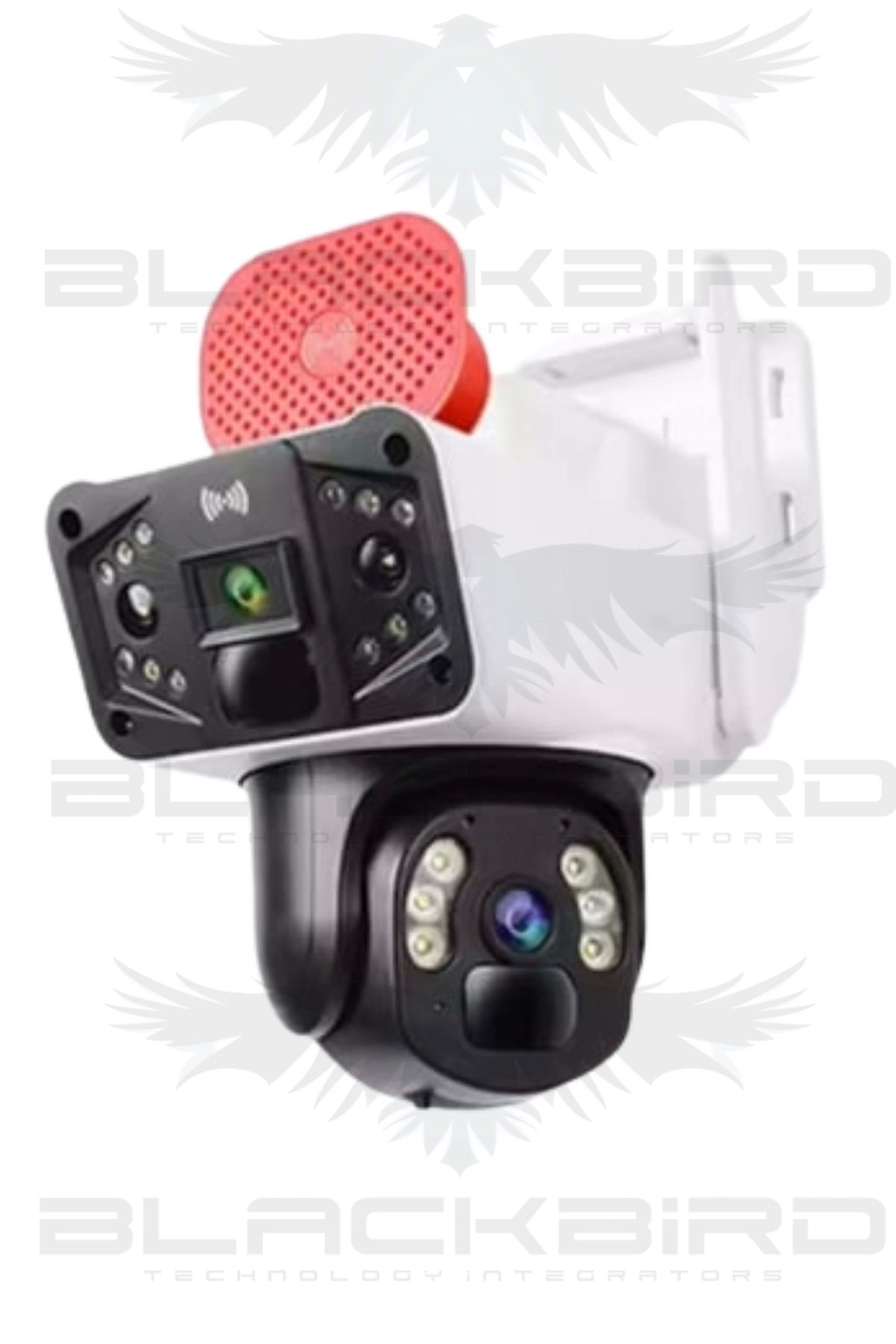 Blackbird Game Center Okam-3041 Sirenli 6 Mp Dual Lens Wifi Ptz Kamera