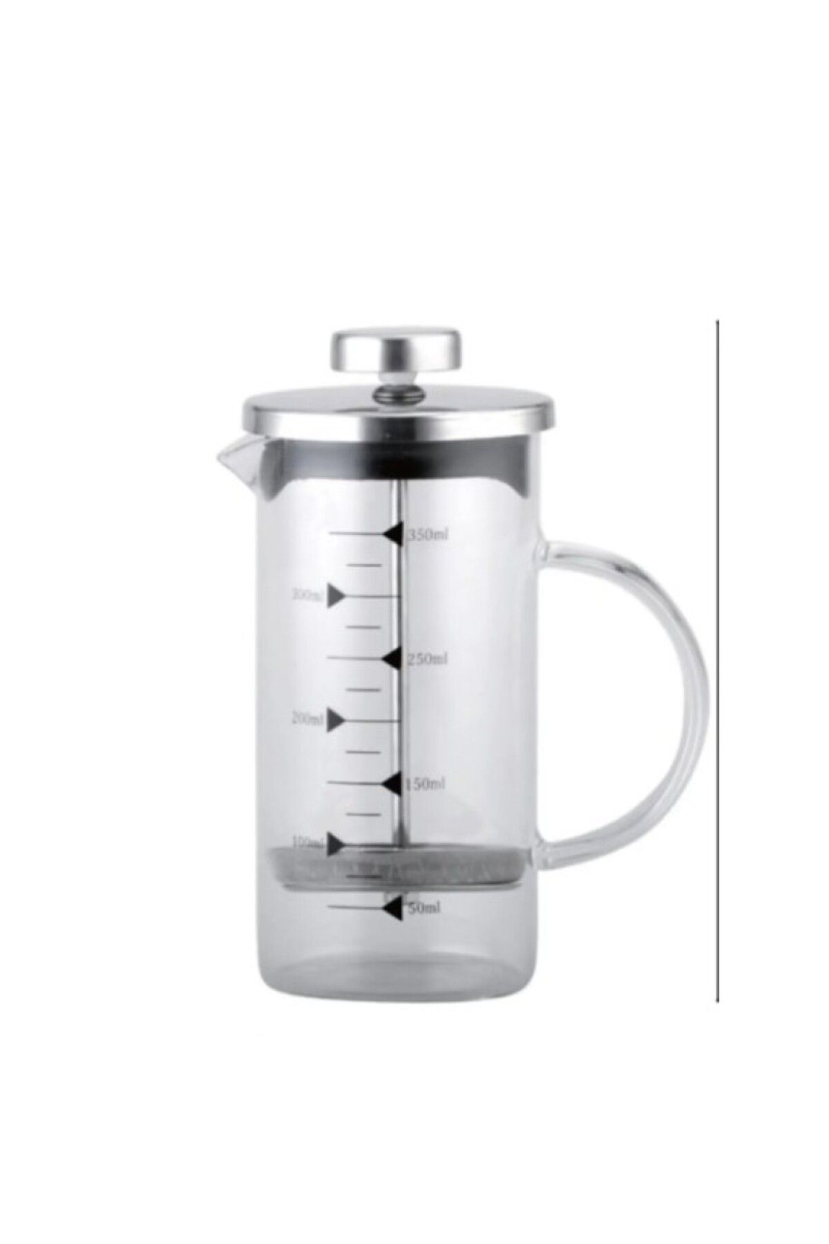 Girbegenal Cam French Press Kahve Demleme Makinesi 350 ml