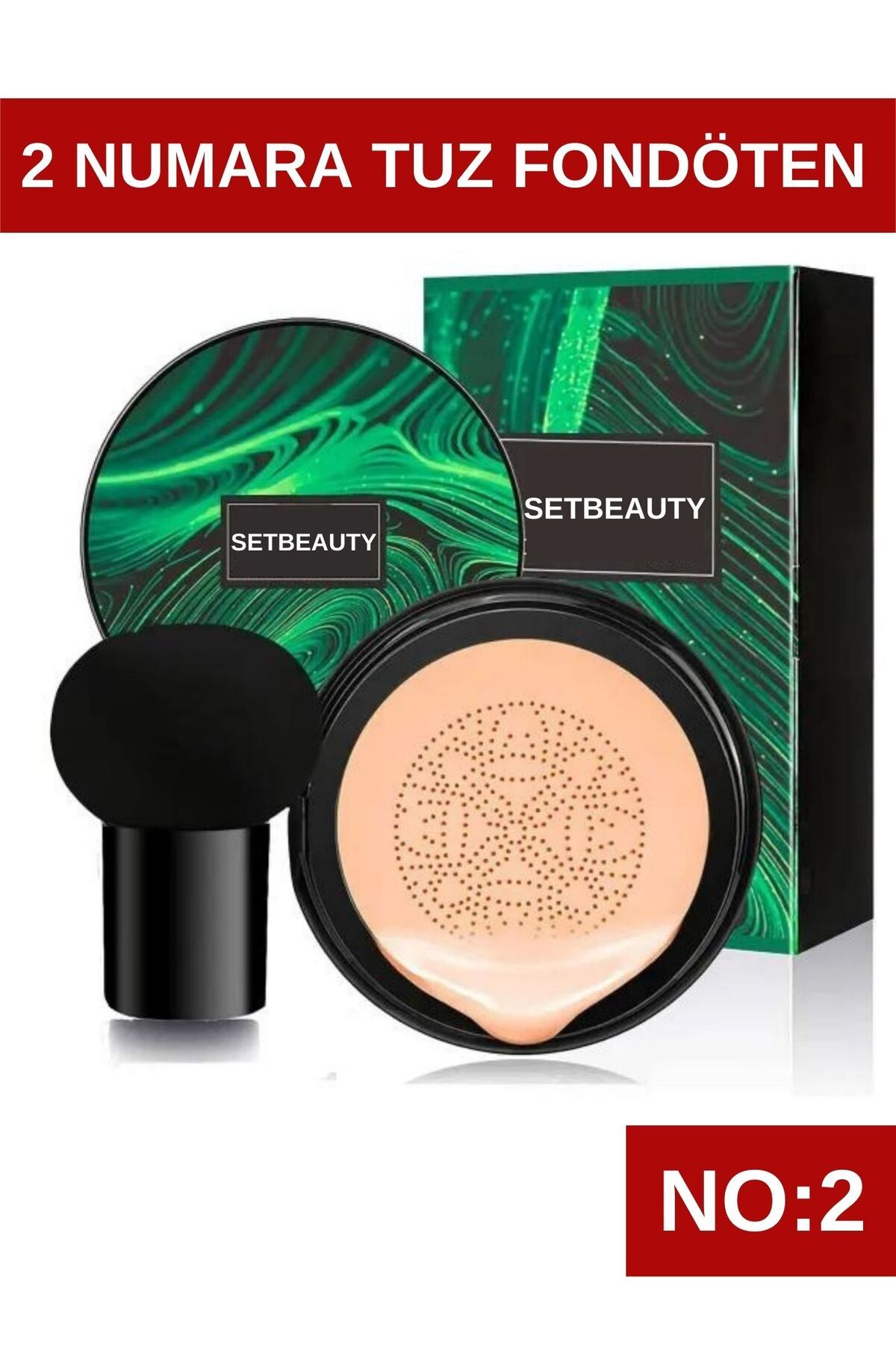 SETBEAUTY Tuz Nemlendirici Fondöten NO:02