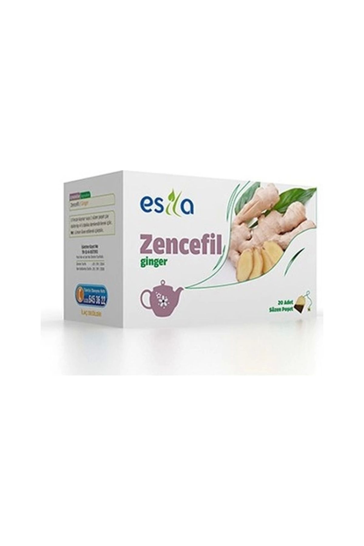 ESİLA Esila Zencefil Süzen Poşet Çay 20 X 2 G