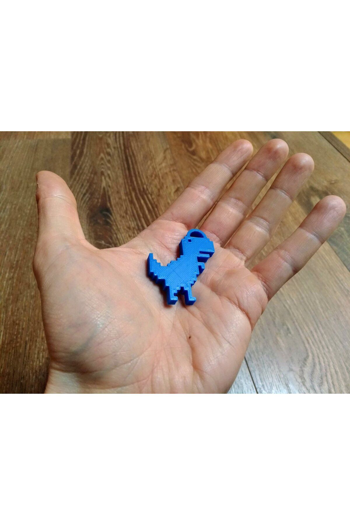 Vision Craft Sağlam Halkalı Krom T-Rex Anahtarlık T3406071