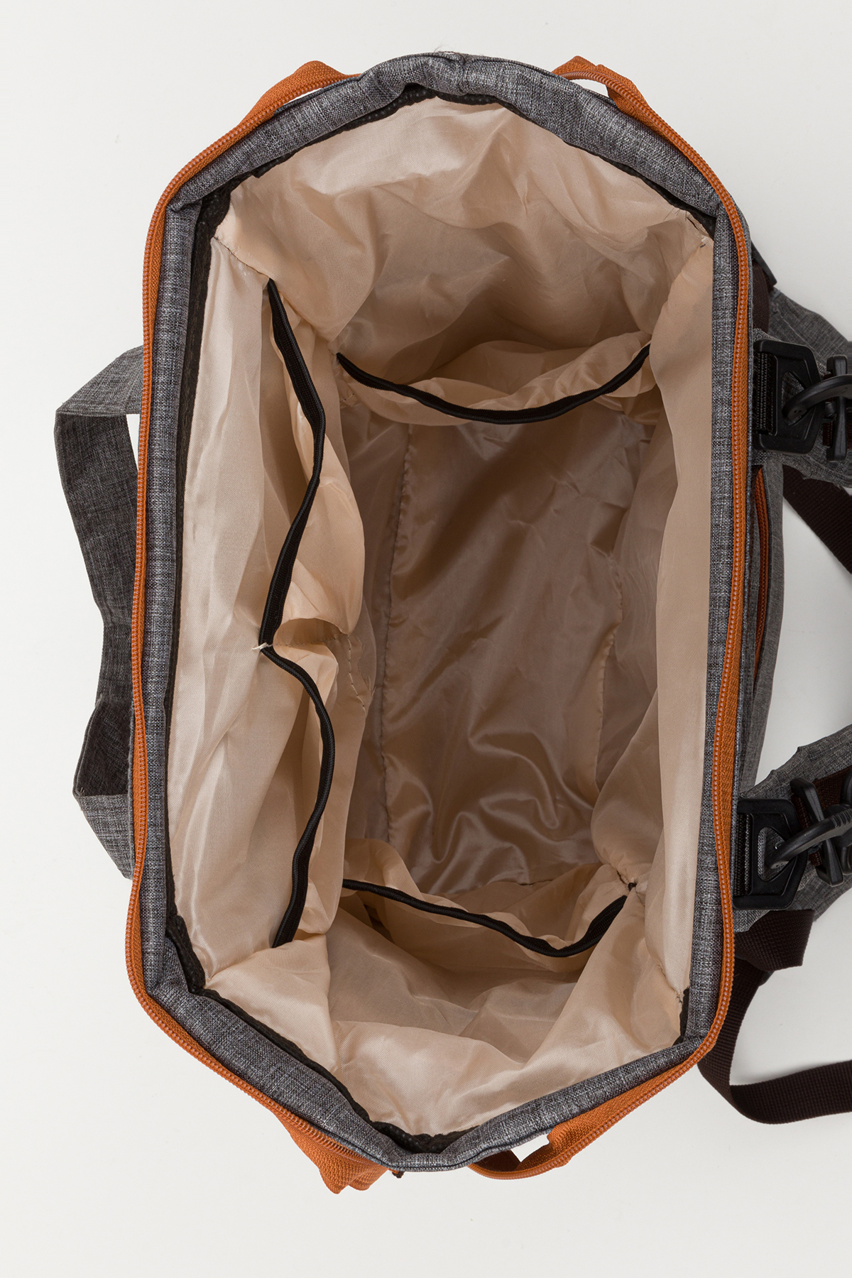 RUBBAG Anne bebek bakım sırt çantası termal biberonluk ve bebek arabası askı aparatı hediyeli fotoğrafı 7 (önizleme)