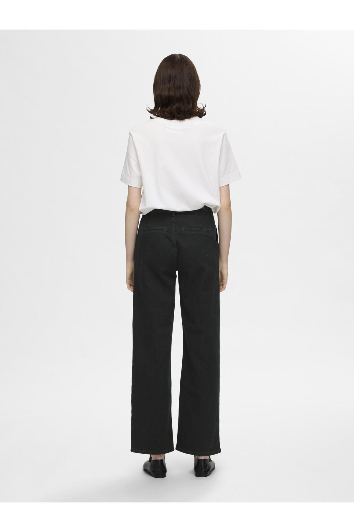 Selected Femme-Wide Fit Jeans Mid Waist 3