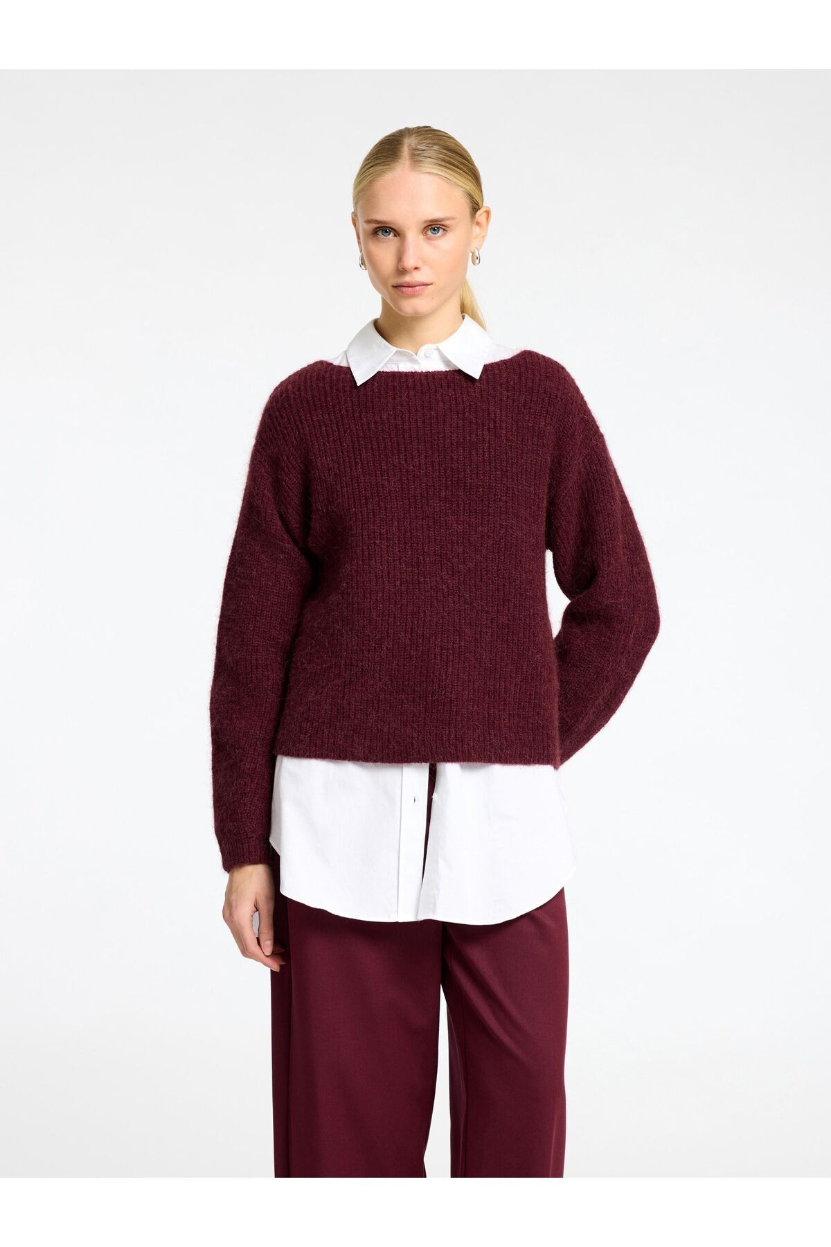 Selected Femme-Strickpullover U-Boot-Ausschnitt 1