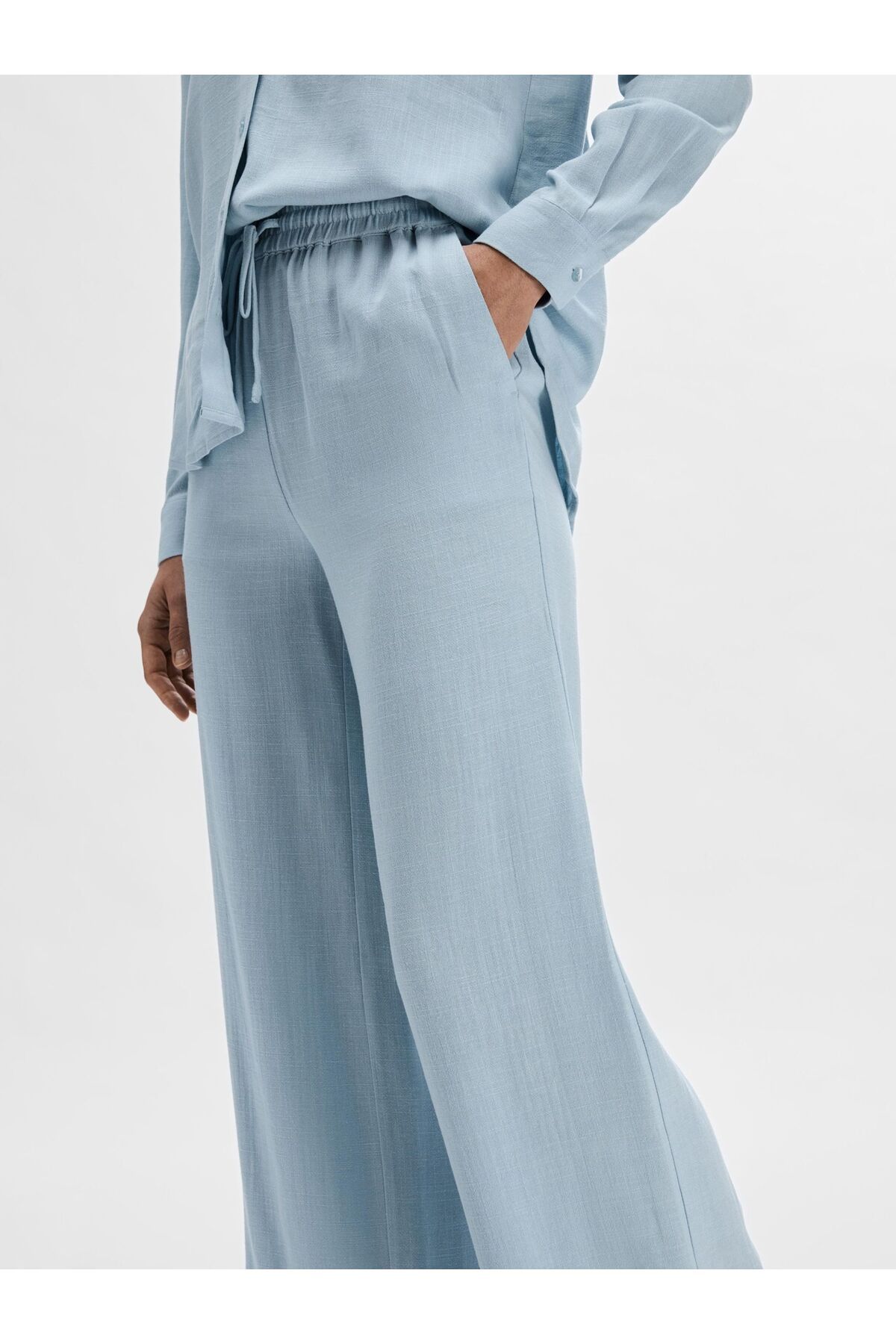 Selected Femme-Hose High Waist 5