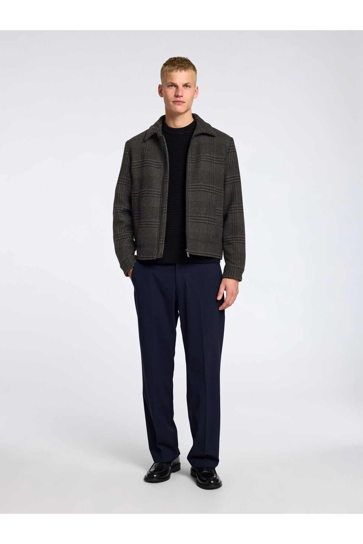 Selected Homme-Kurzjacke Reißverschluss 4