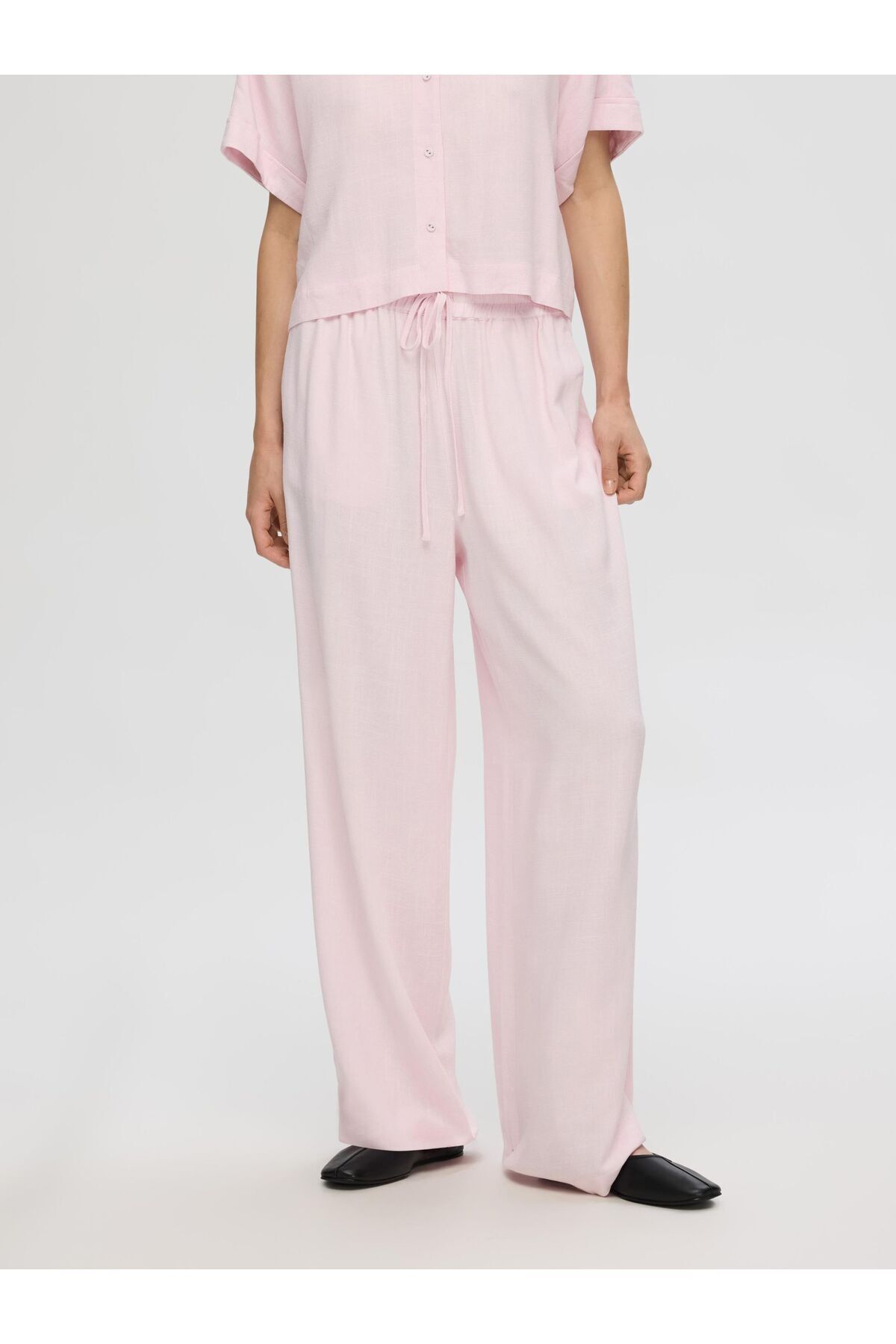 Selected Femme-Hose High Waist 1