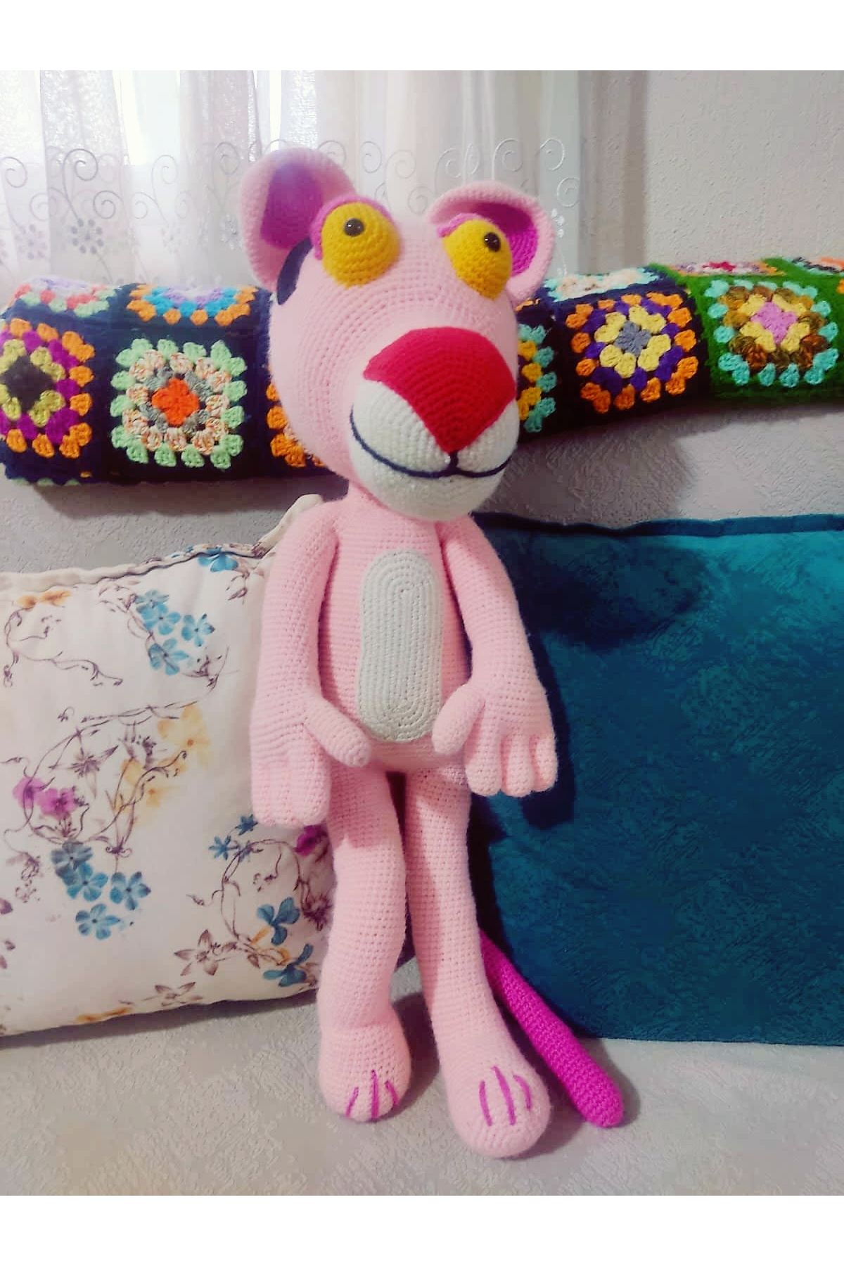 KEZZİ Amigurumi Pembe Panter