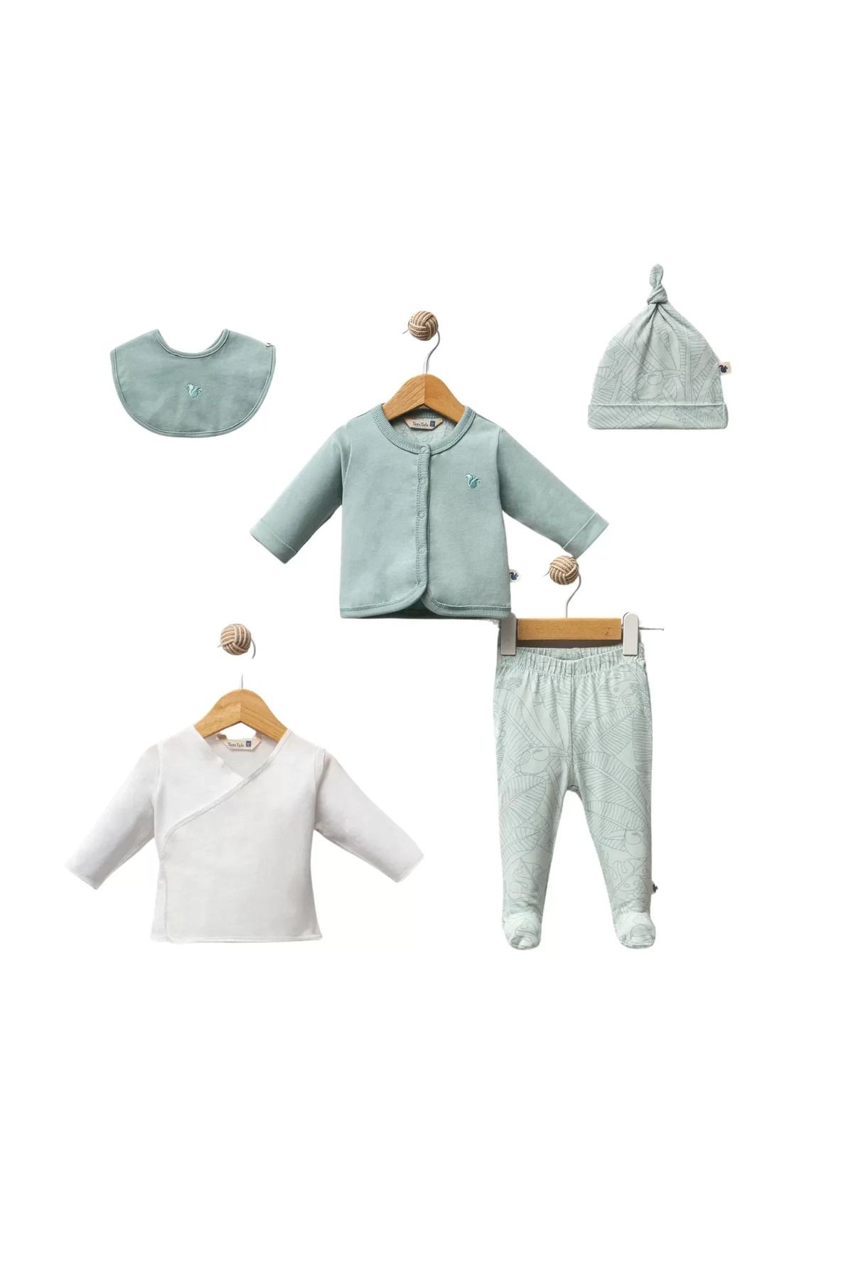 fevien-Tropical Cutie - 5 Pieces Hospital Outlet Green 1