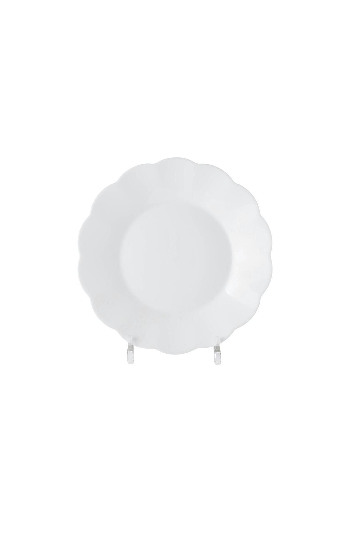 Dania-Arcopal Luxury White Square Dinner Set 18 Pieces 6 Persons 4