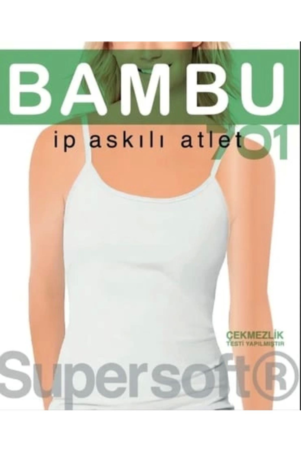dalinda Star 701 Bambu İp Askılı Atlet