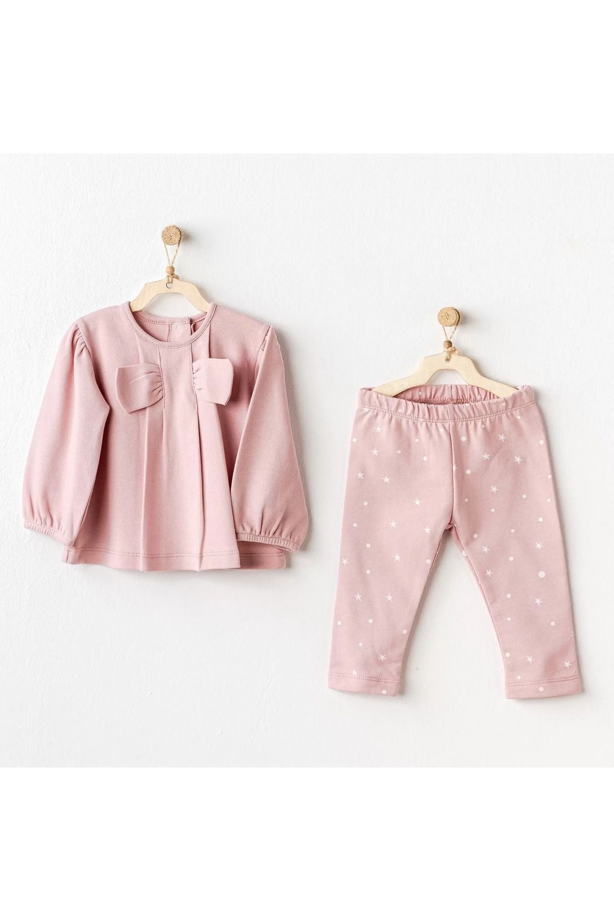 dalinda 5053 Puppy Gazelle 2'li Bebe Takım Pink