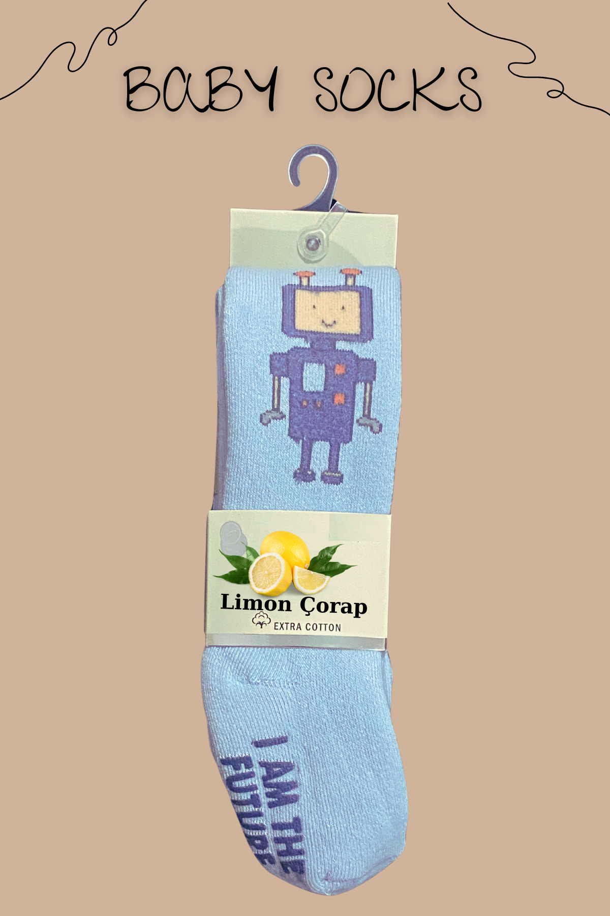 Bebek Çocuk Pamuklu Külotlu Çorap (3'lü SET) Kız Erkek Kilotlu Çorap — görsel 4
