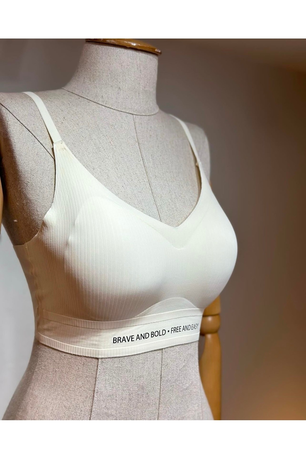 F.K-Bralet Bra with Removable Pads Without Padding 4