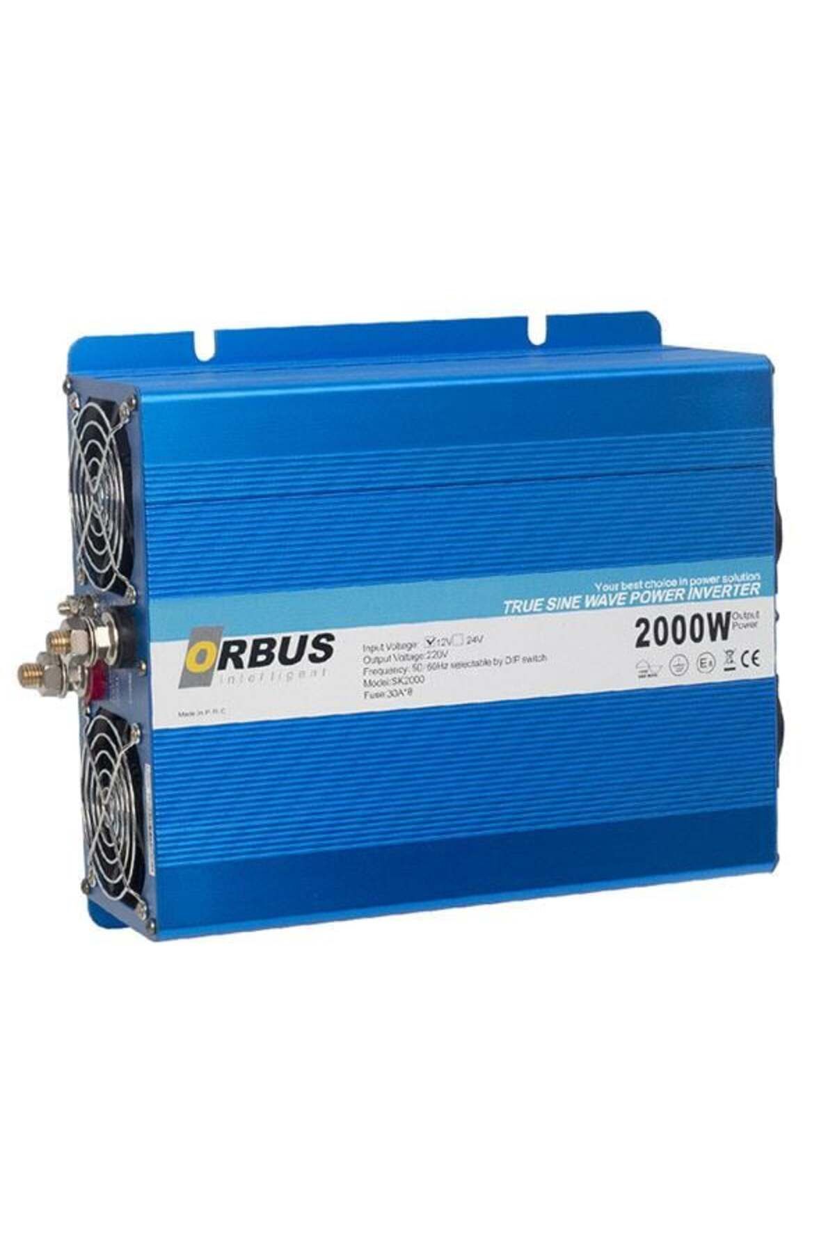 ORBUS 12 VOLT - 2000 WATT INTELLIGENT TAM SINUS INVERTER