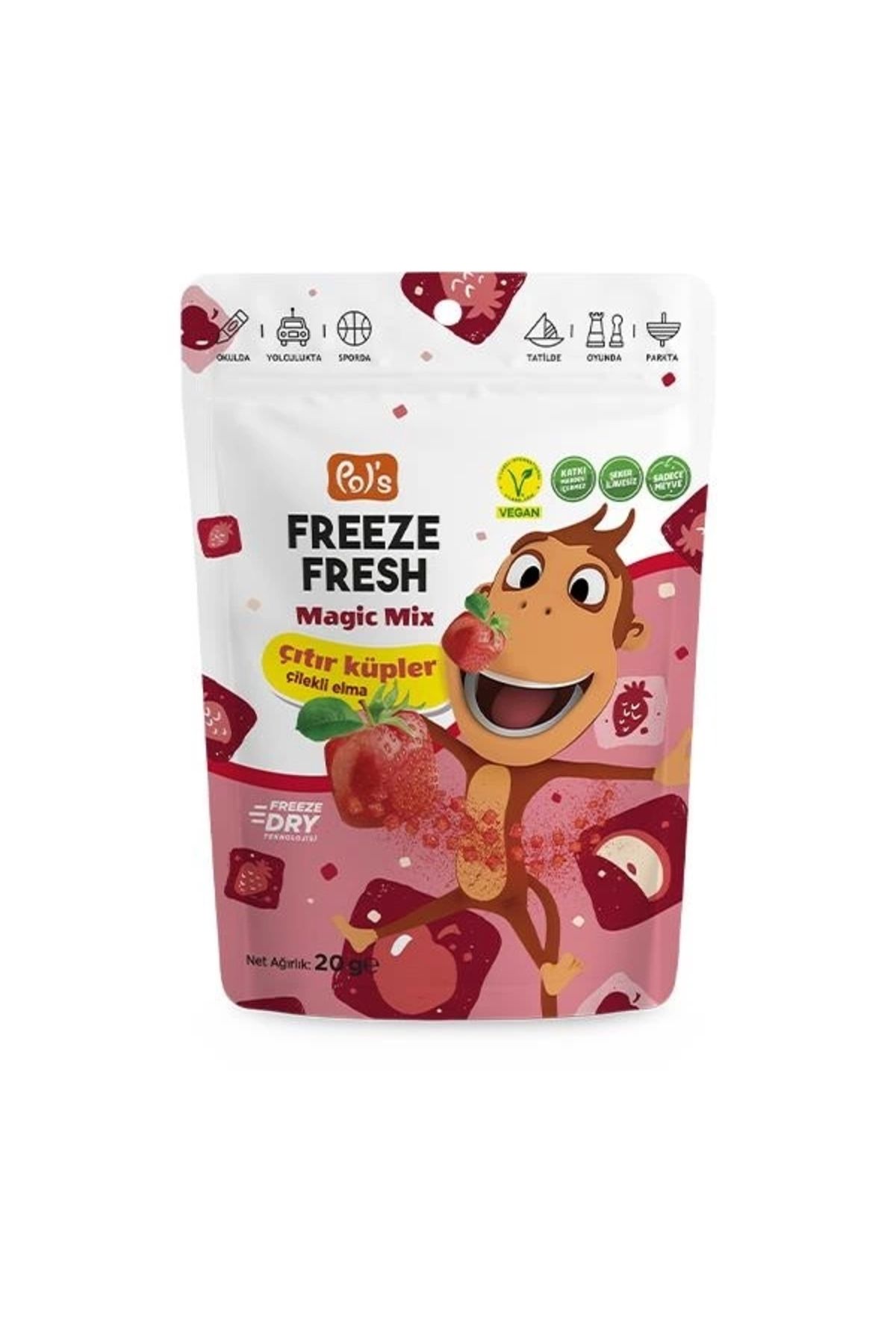 SYNOPE Çocuk Pol’s Freeze Fresh Kukuli Magic Mix Çıtır Küp 20g