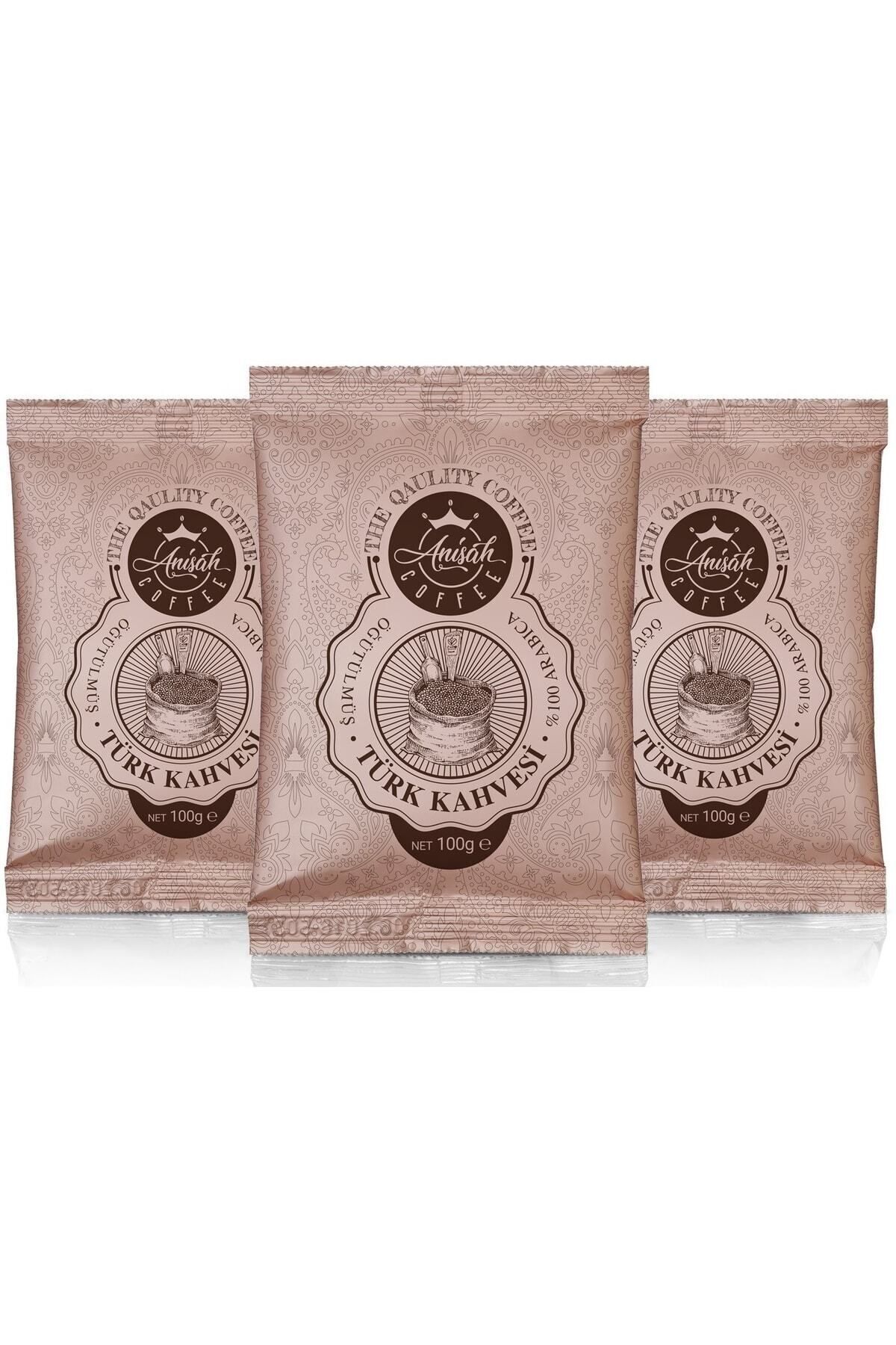 Anisah Coffee Türk Kahvesi 100 gr 3'lü paket