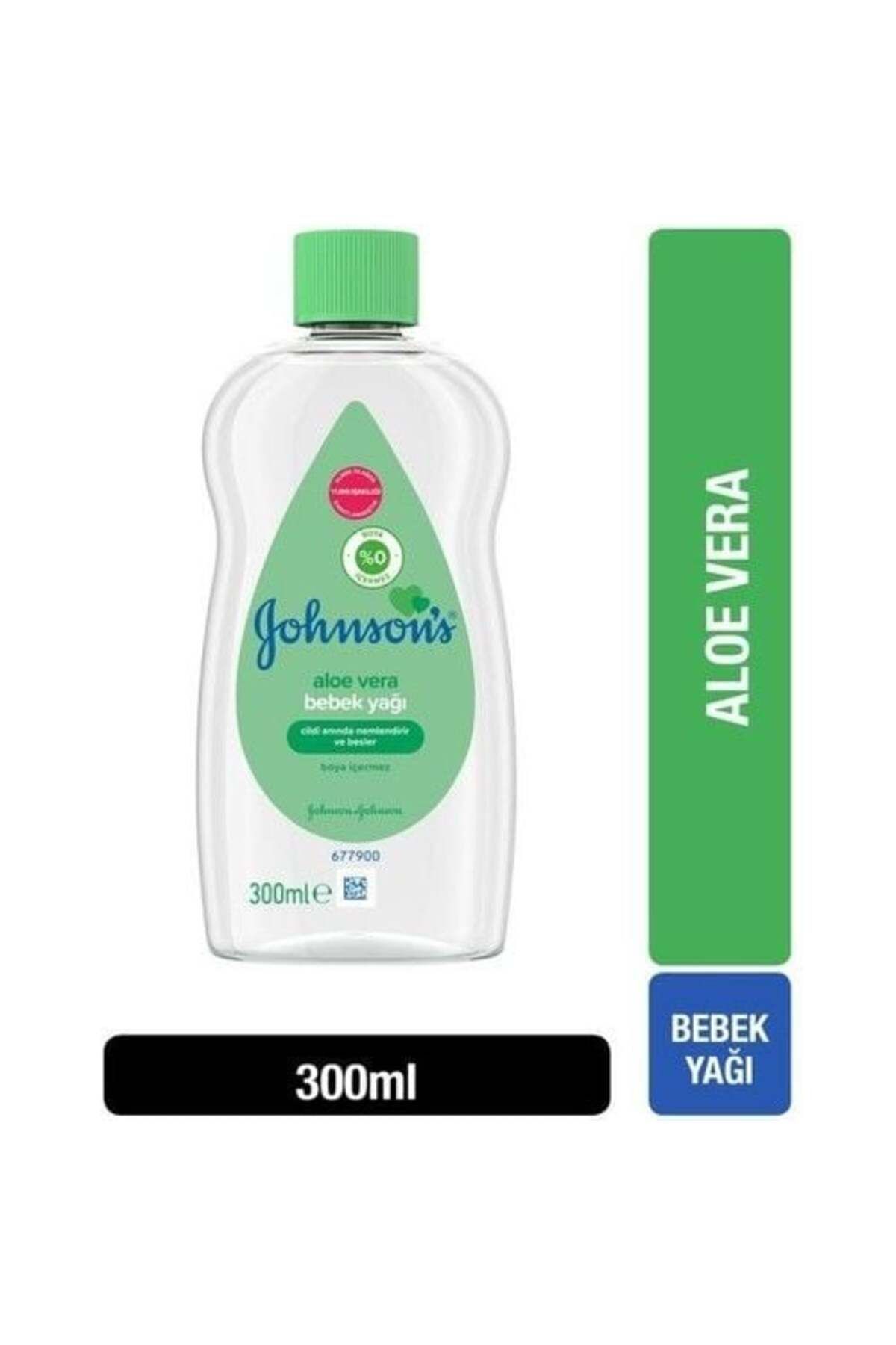 Genel Markalar Johnson's Baby Bebe Yağı 300ml Aloe Vera