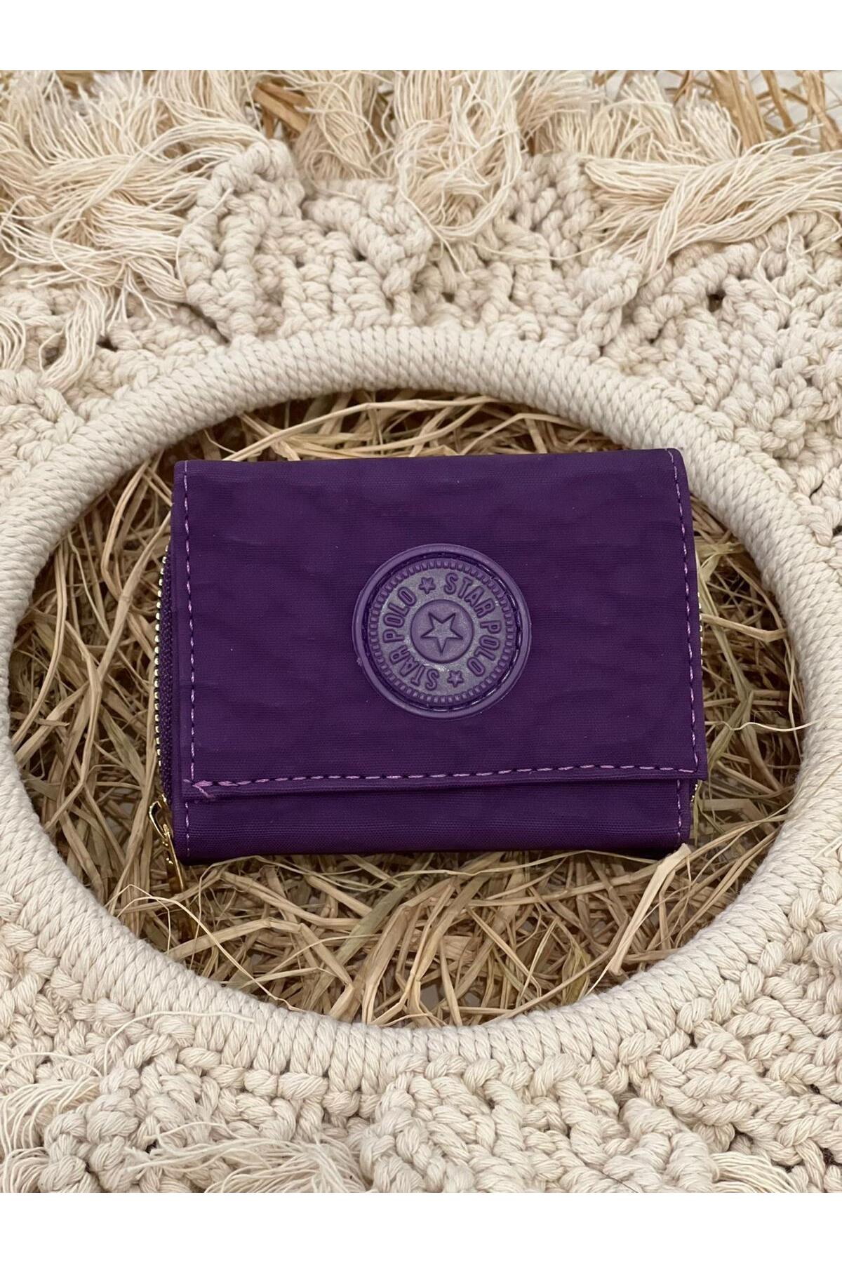 Lexa  Klinkır Kumaş Spor Şık Su Geçirmez Kadın Cüzdan - Görsel 3