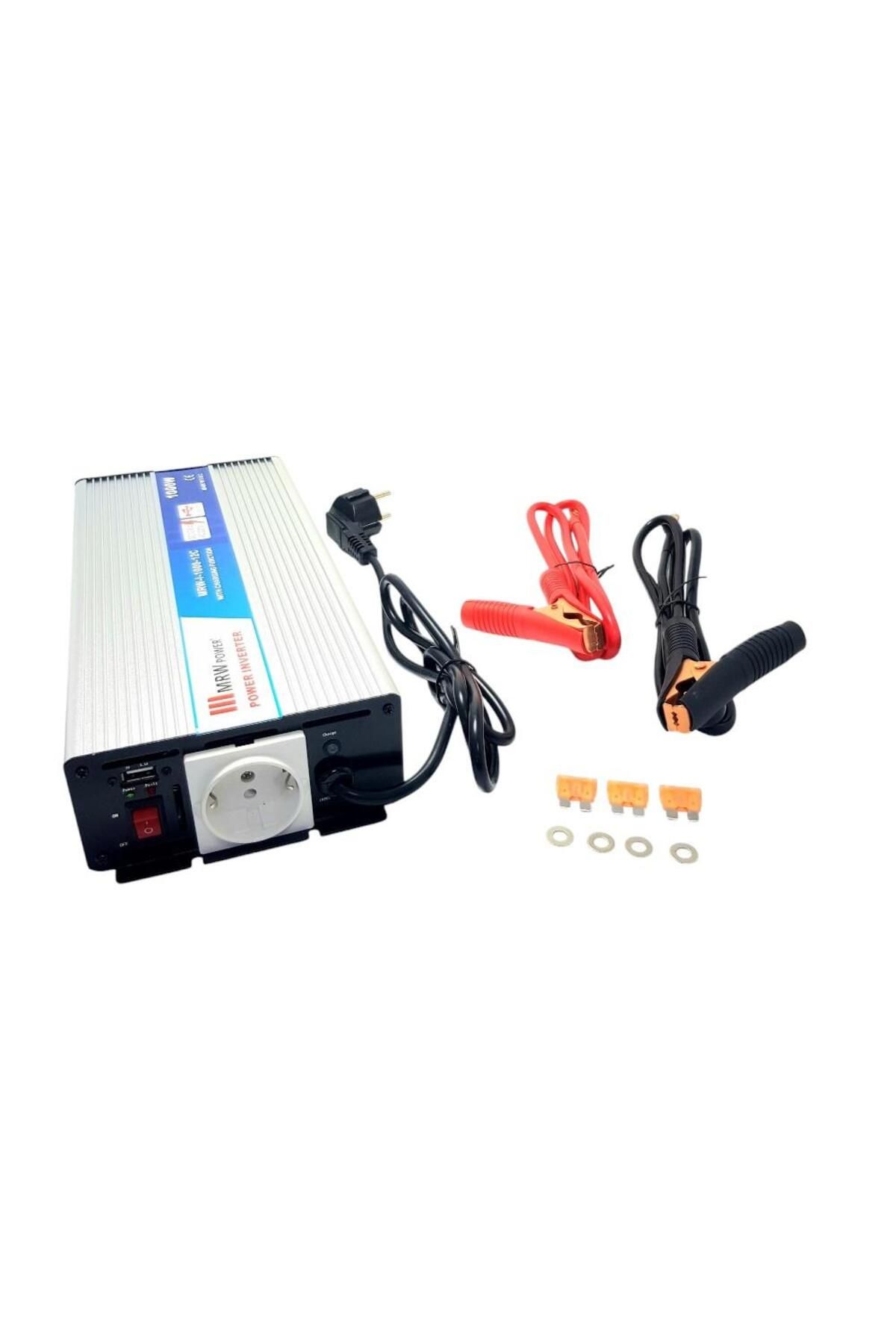 electroon MRWPower 1000Watt 12V-220Volt Şarjlı Inverter MRW-1000-12C