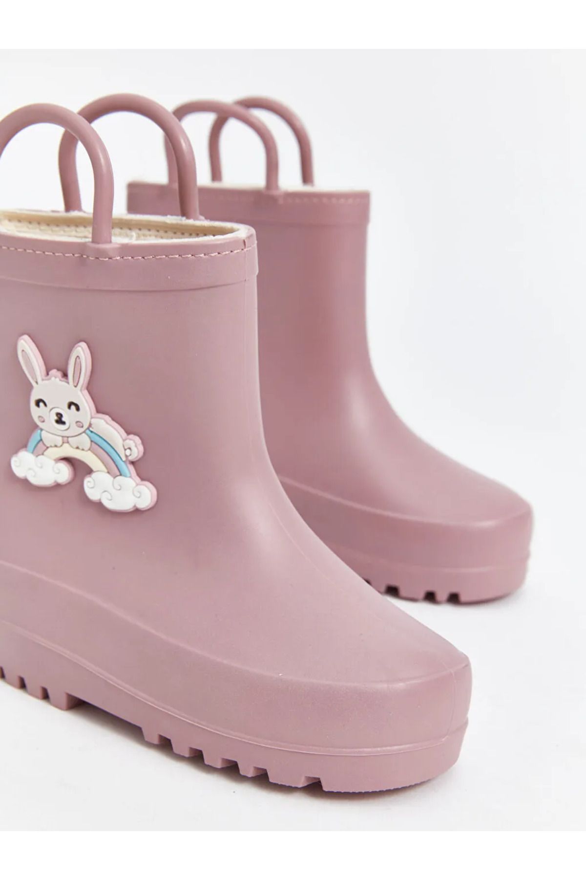 LC Waikiki-Pink Baby Girl Rain Boots 2