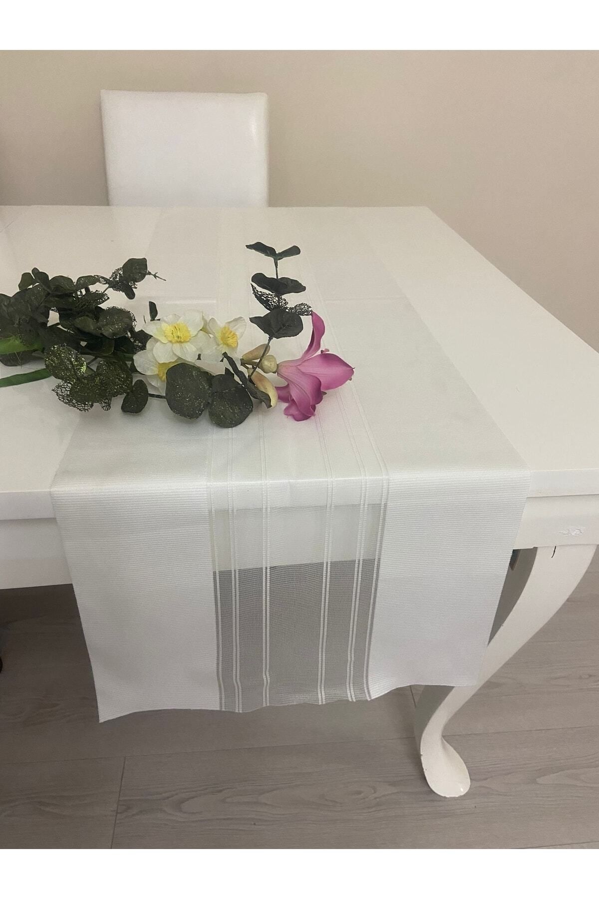 RÜYAPER-40X140 Decorative Tulle Runner 2
