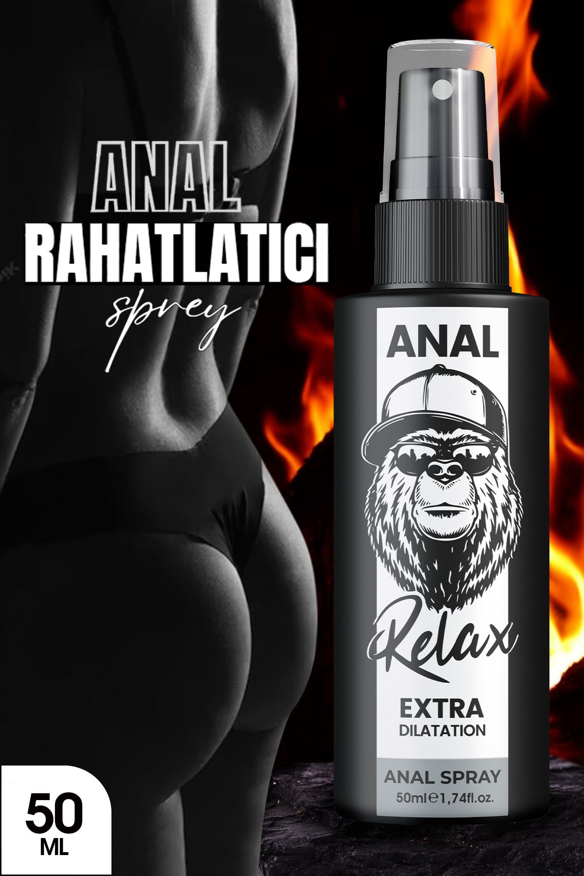 joystar 50ml Anal Rahatlatıcı Sprey Anal Relax Sprey Anal Gevşetici