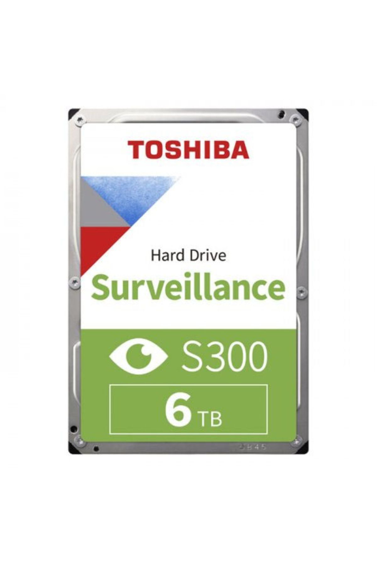 Toshiba 3.5 S300 6TB 5400RPM 256MB SATA3 Güvenlik HDD HDWT860UZSVA (Güvenlik 7/24)