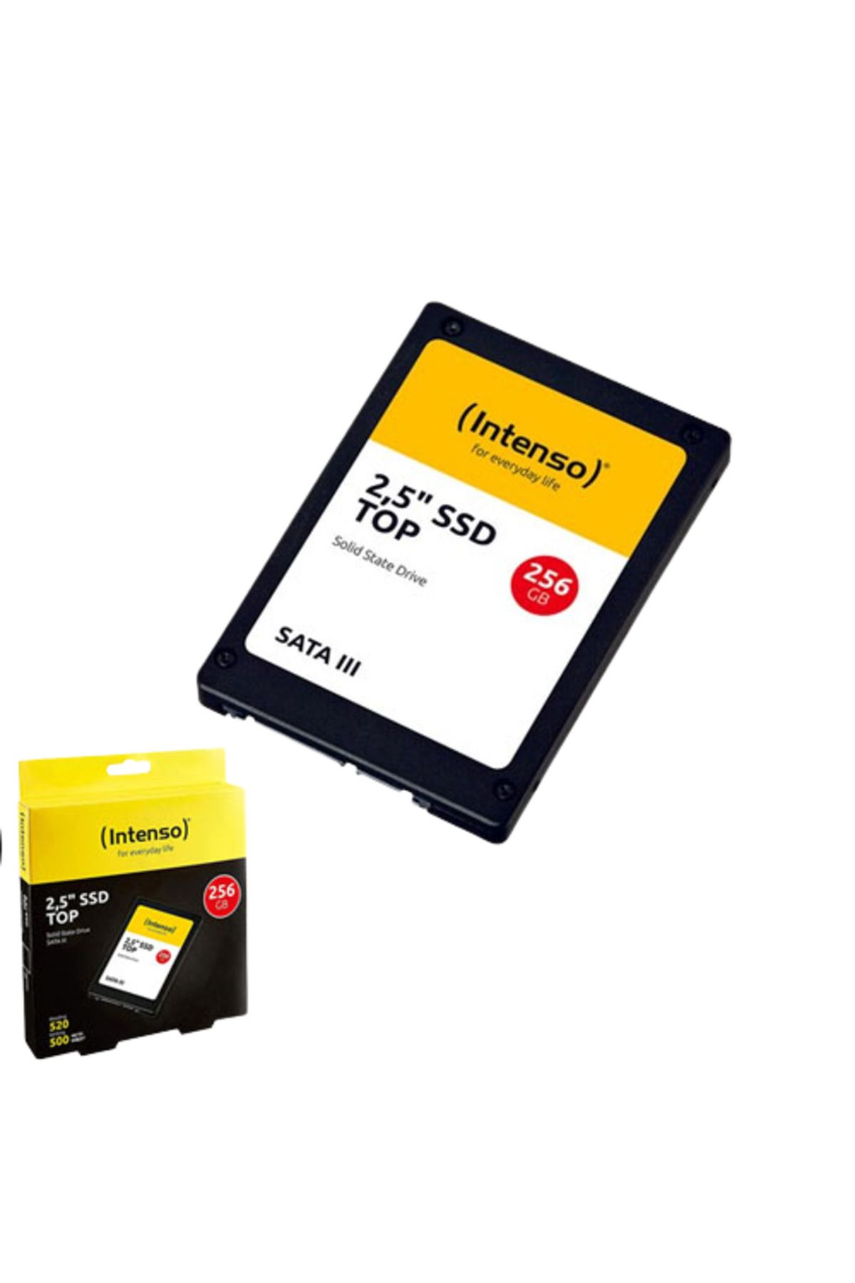 Intenso TOP 2.5 256GB SATA3 520/500 Ssd Disk