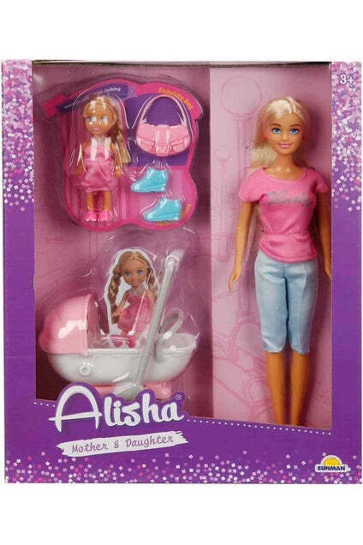 Takaz Global Barbie Alisha Mother ve Daughter Mutlu Gezinti 33869 Pantalonlu