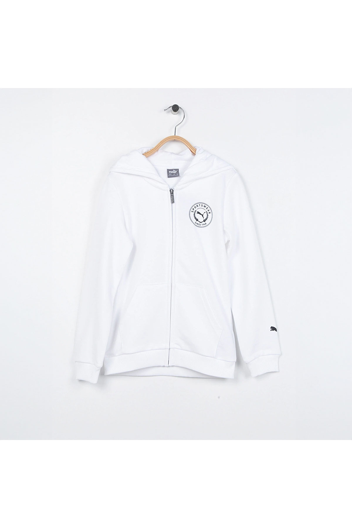 Puma-Παιδικό μπουφάν με λευκή κουκούλα Bppo Blank Base 1