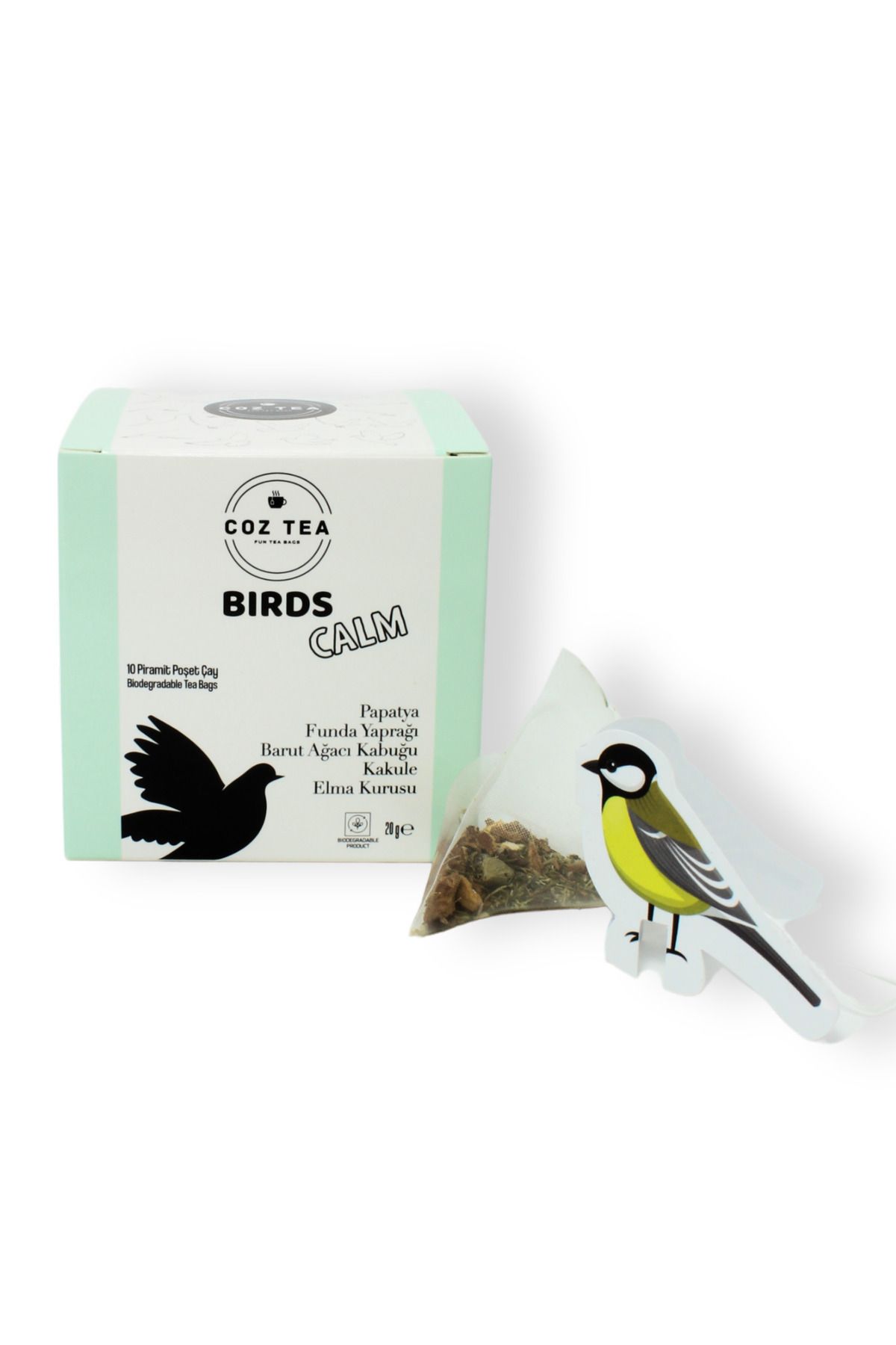 COZ TEA Birds Calm Piramit Poşet Bitki Çayı