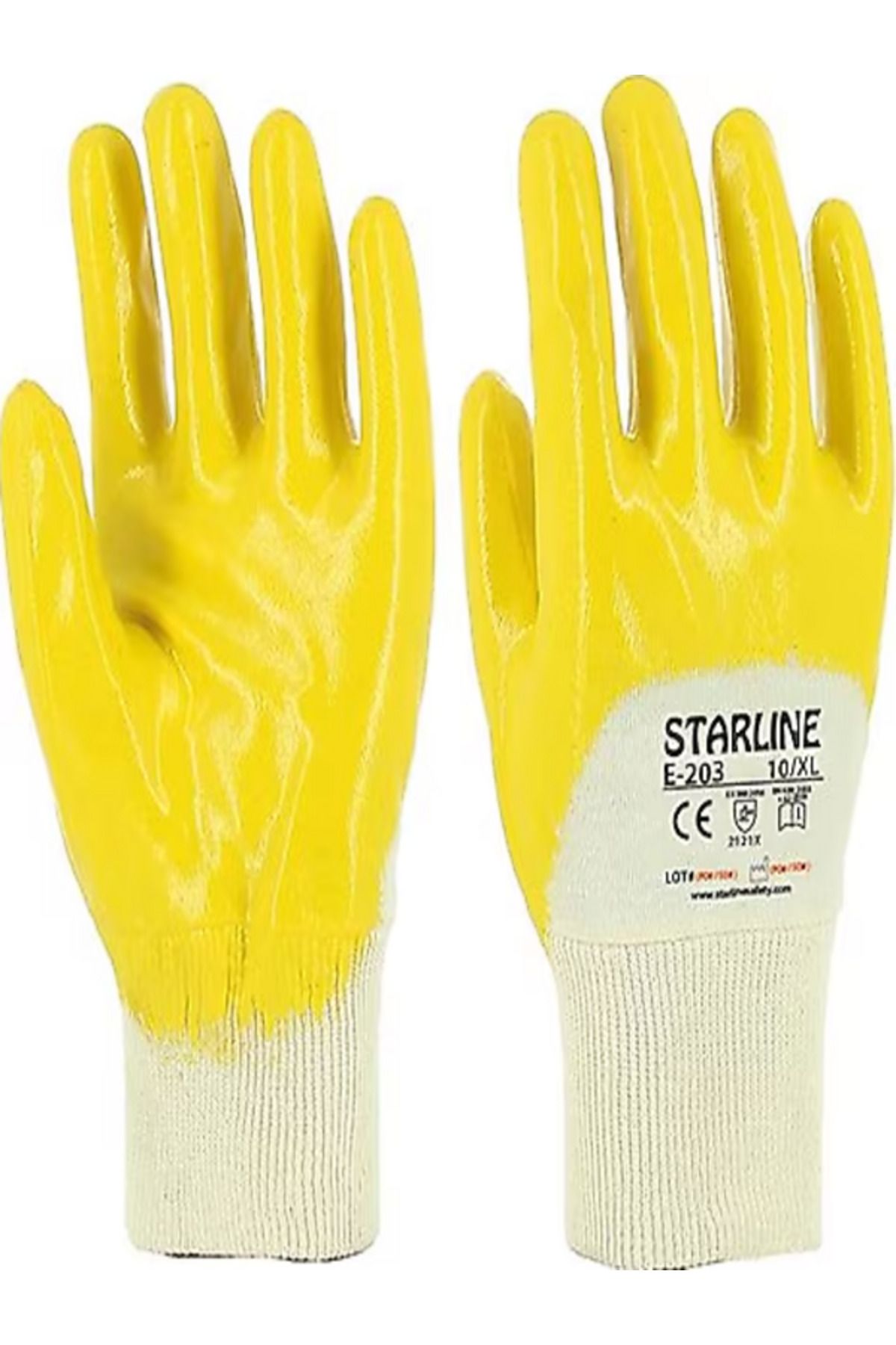 Starline E-203 Nitril Eldiven 12 Çift No:10